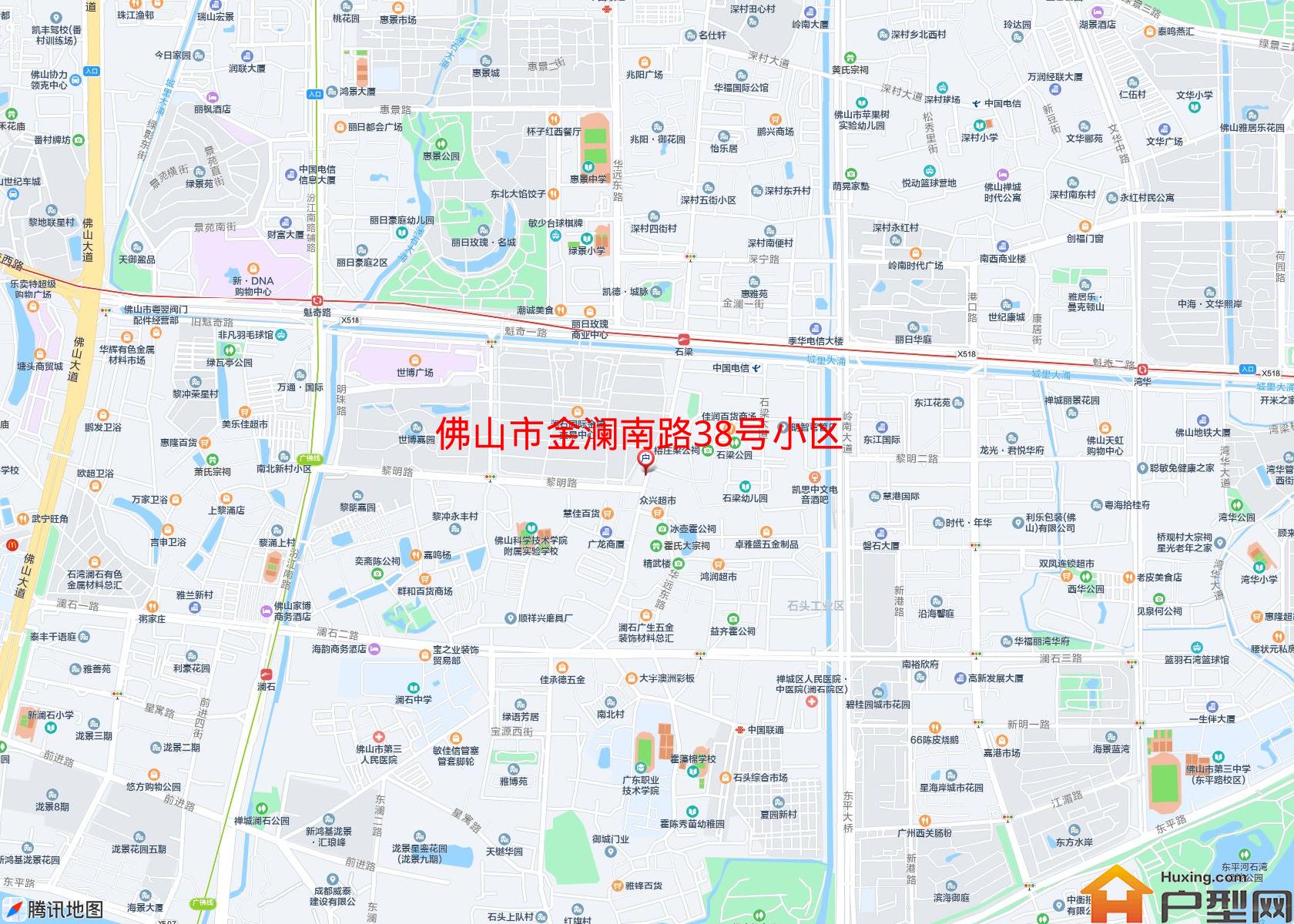 金澜南路38号小区小区 - 户型网