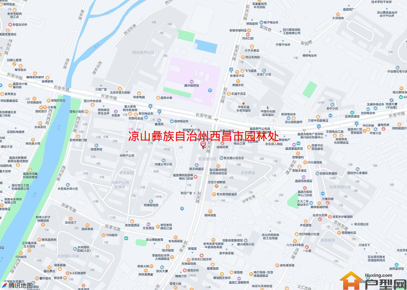 西昌市园林处家属区(航天路20号)小区 - 户型网