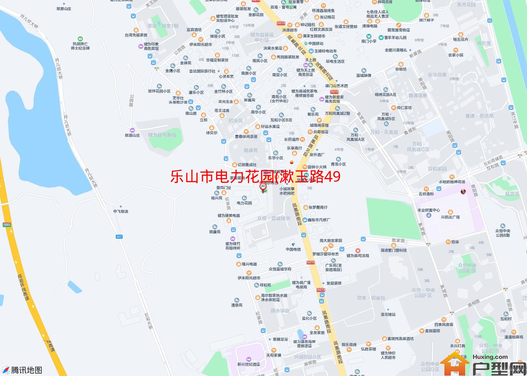 电力花园(漱玉路490号)小区 - 户型网