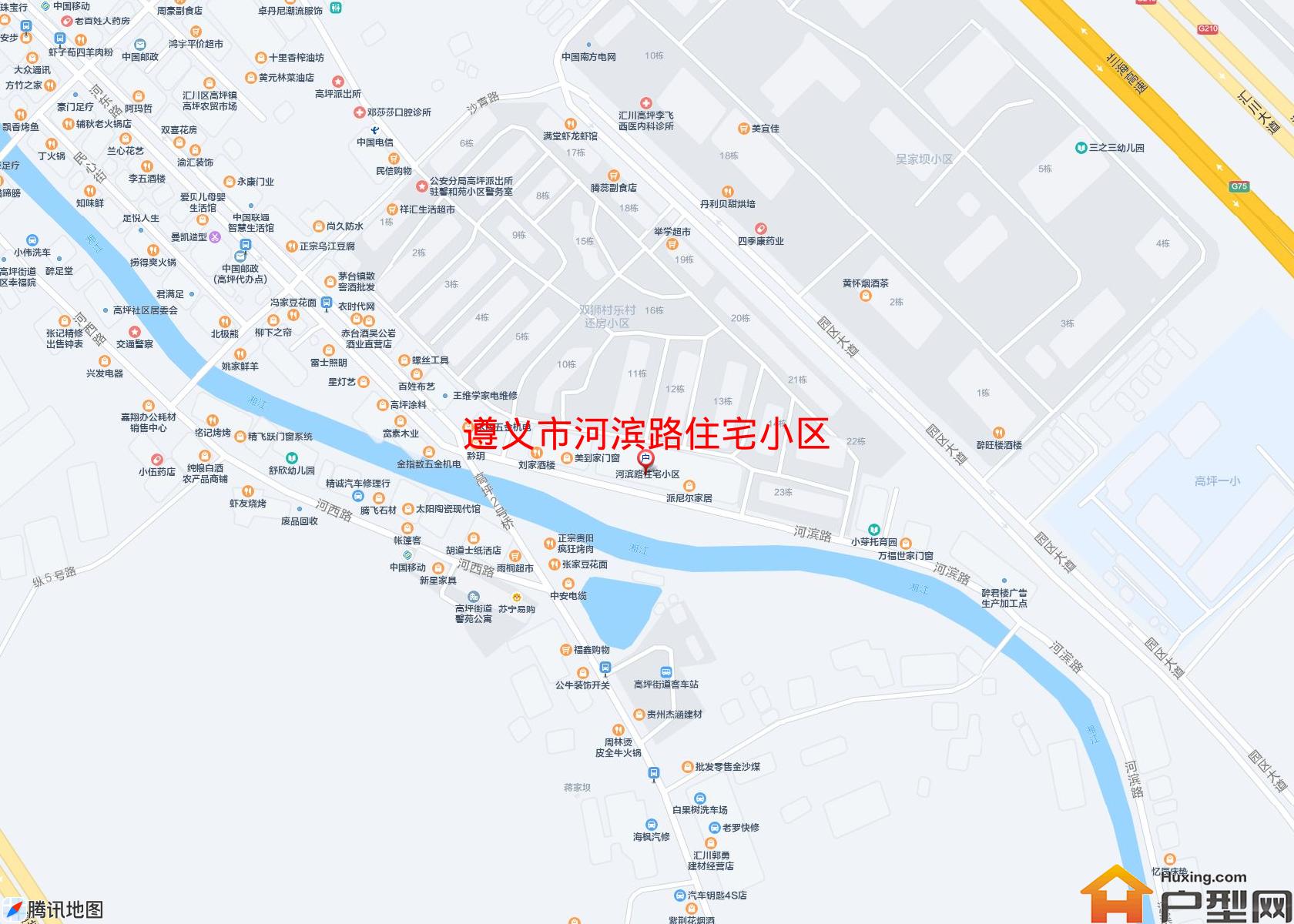 河滨路住宅小区小区 - 户型网