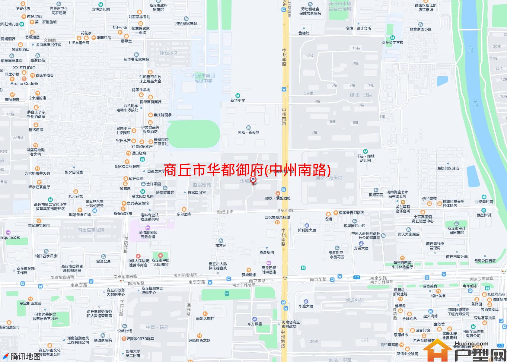 华都御府(中州南路)小区 - 户型网