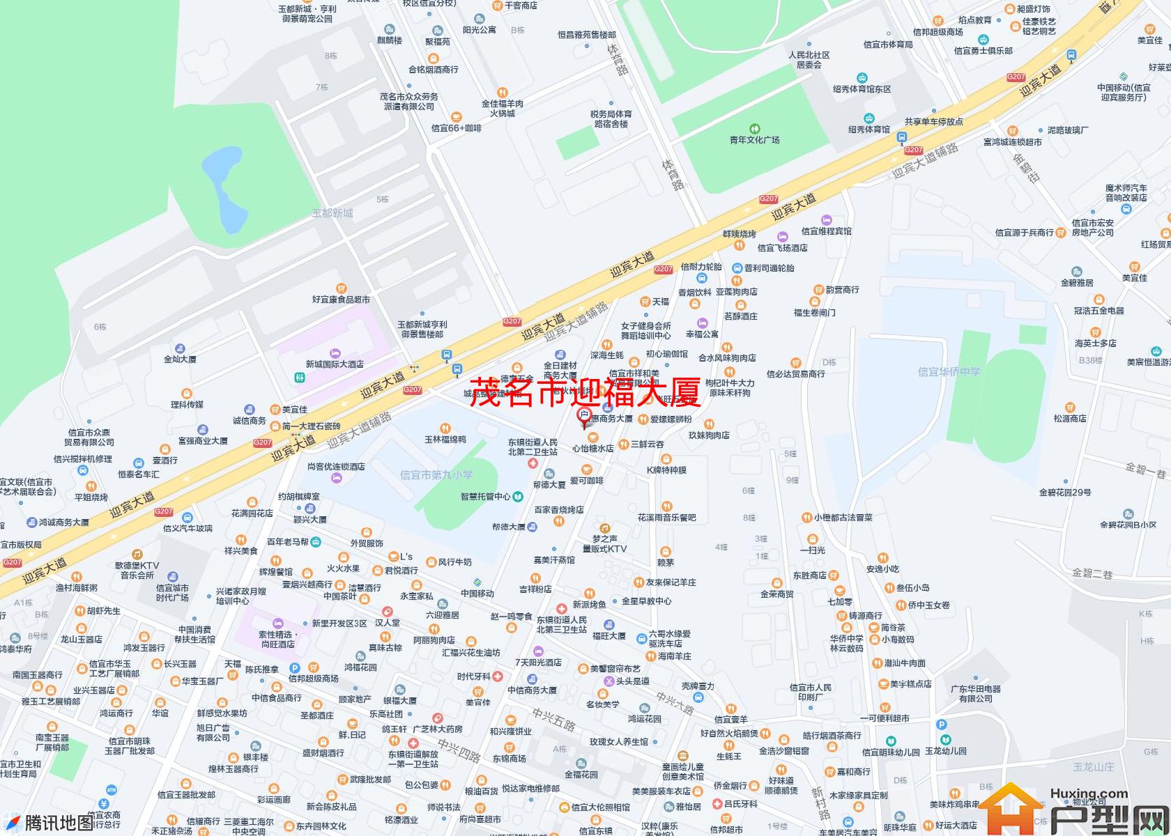迎福大厦小区 - 户型网