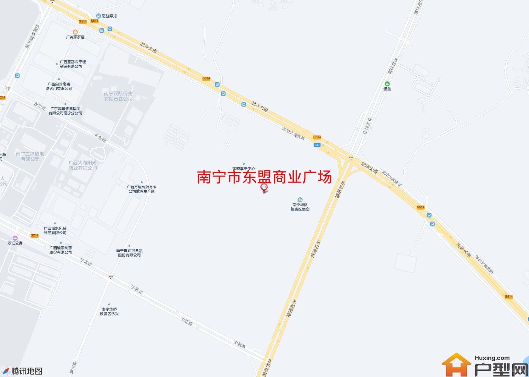 东盟商业广场小区 - 户型网