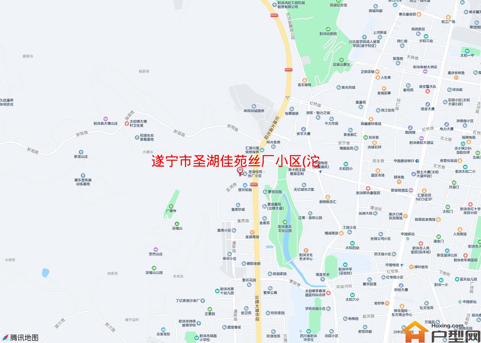圣湖佳苑丝厂小区(沱牌大道132号)小区 - 户型网