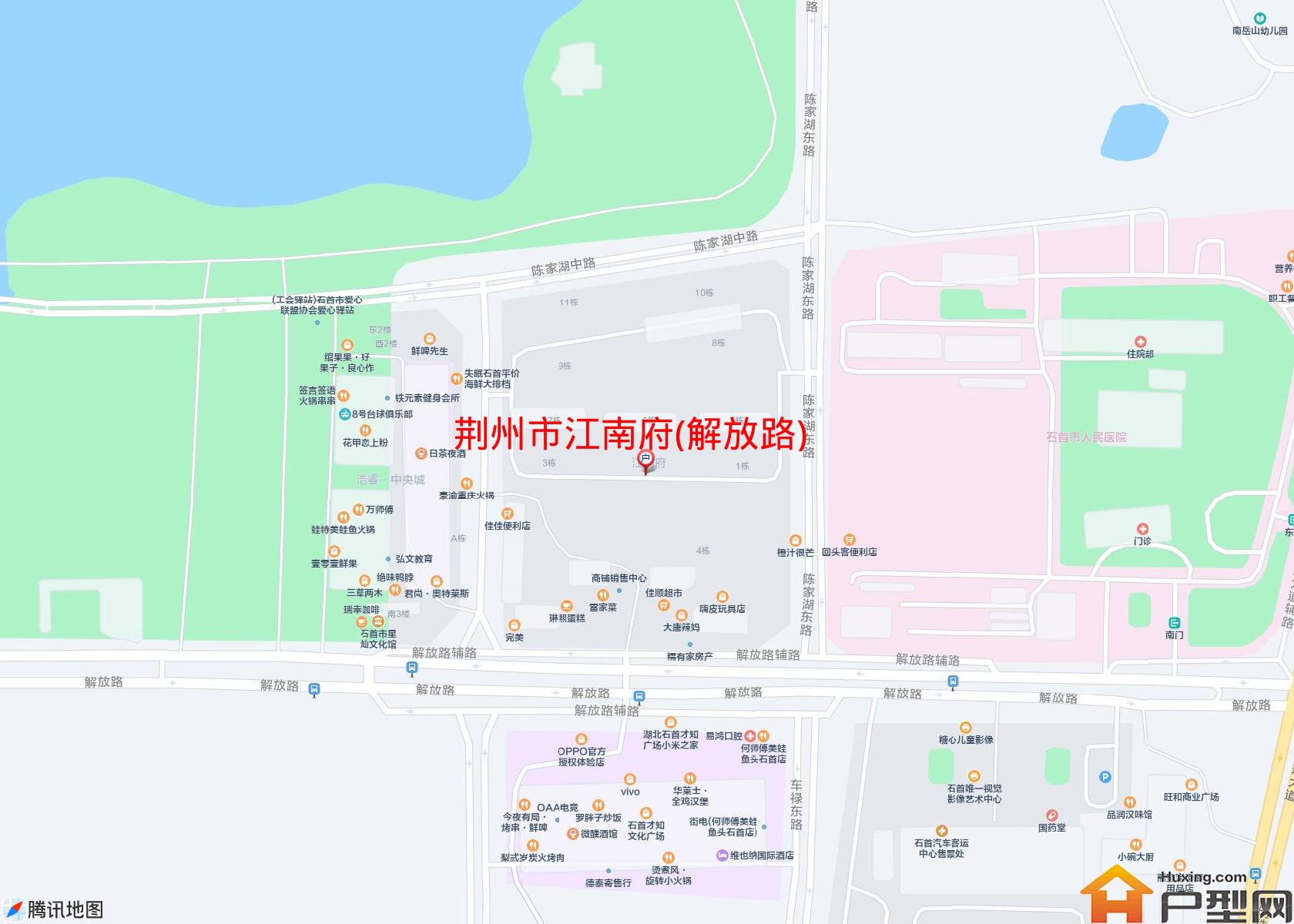 江南府(解放路)小区 - 户型网