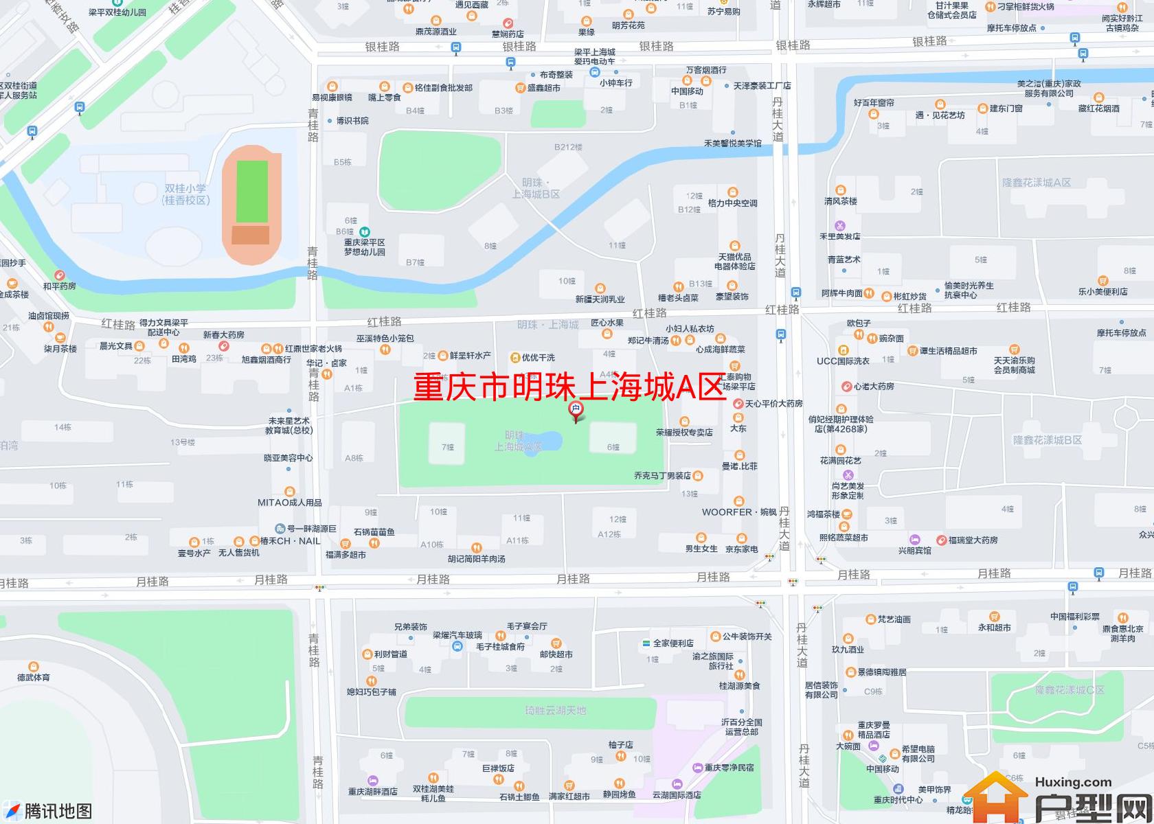 明珠上海城A区小区 - 户型网