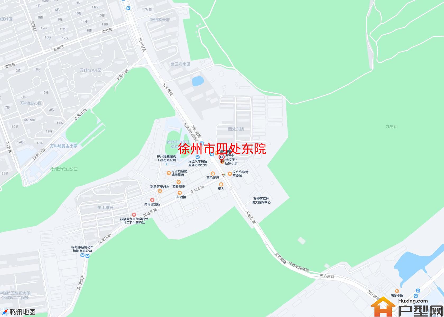 四处东院小区 - 户型网