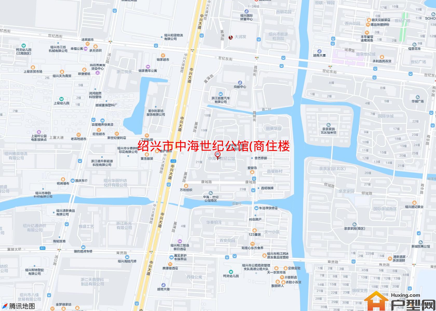 中海世纪公馆(商住楼)小区 - 户型网