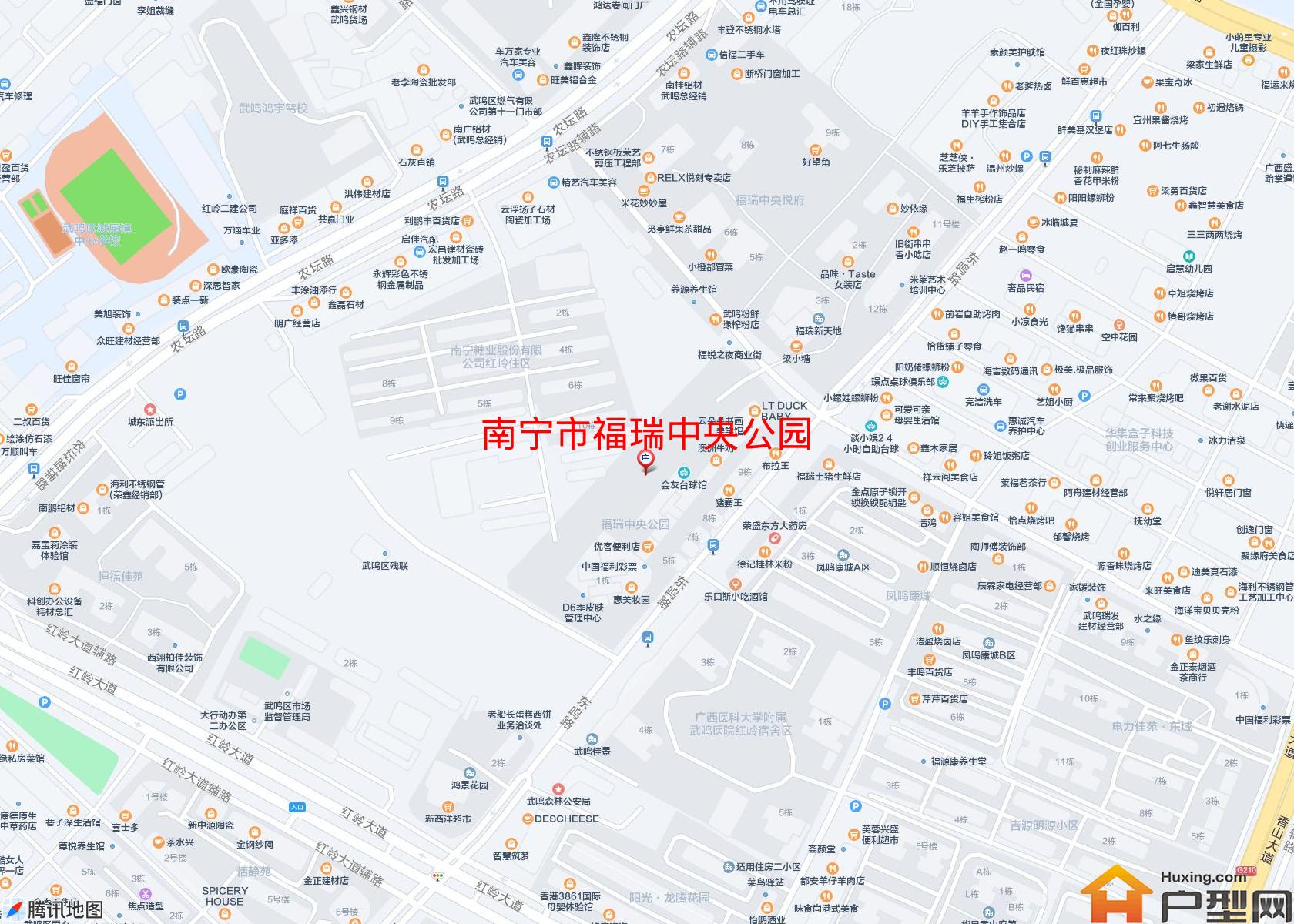 福瑞中央公园小区 - 户型网