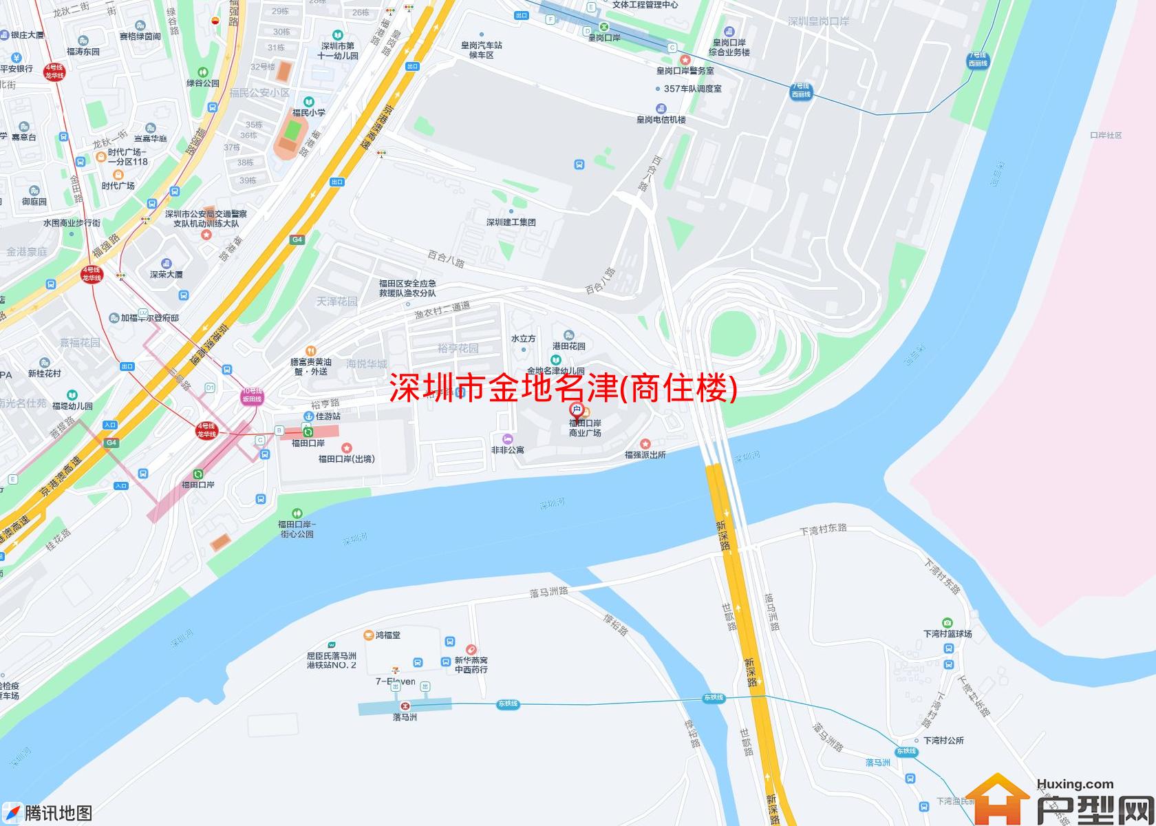 金地名津(商住楼)小区 - 户型网
