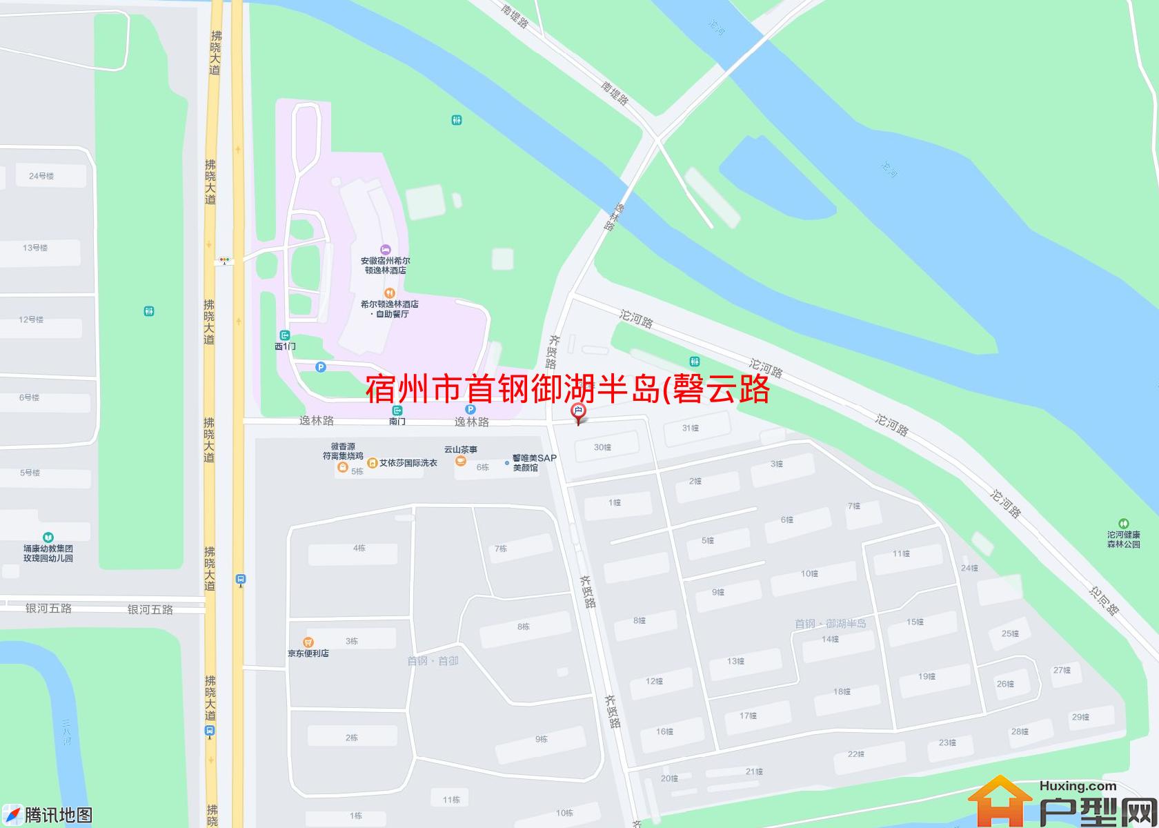 首钢御湖半岛(磬云路)小区 - 户型网