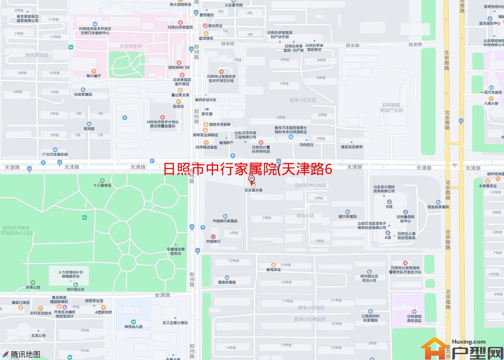 中行家属院(天津路68号)小区 - 户型网