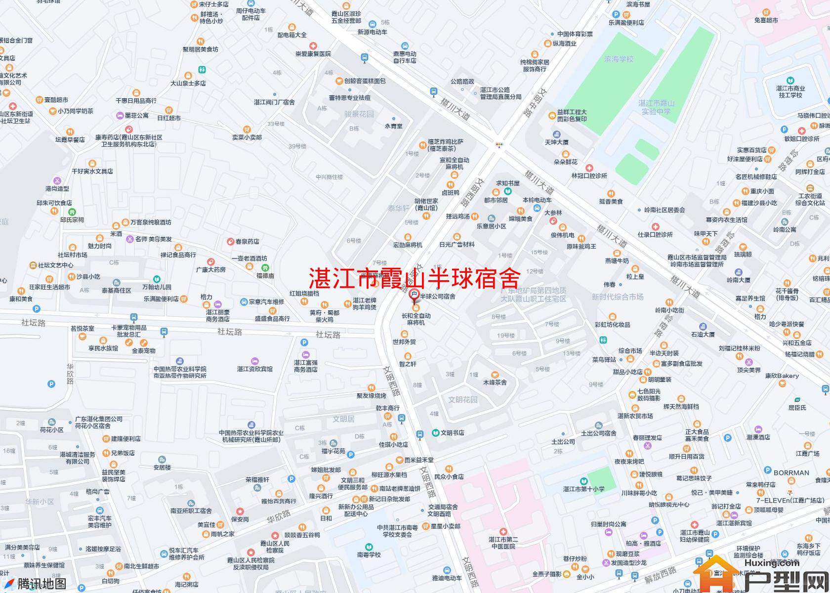霞山半球宿舍小区 - 户型网