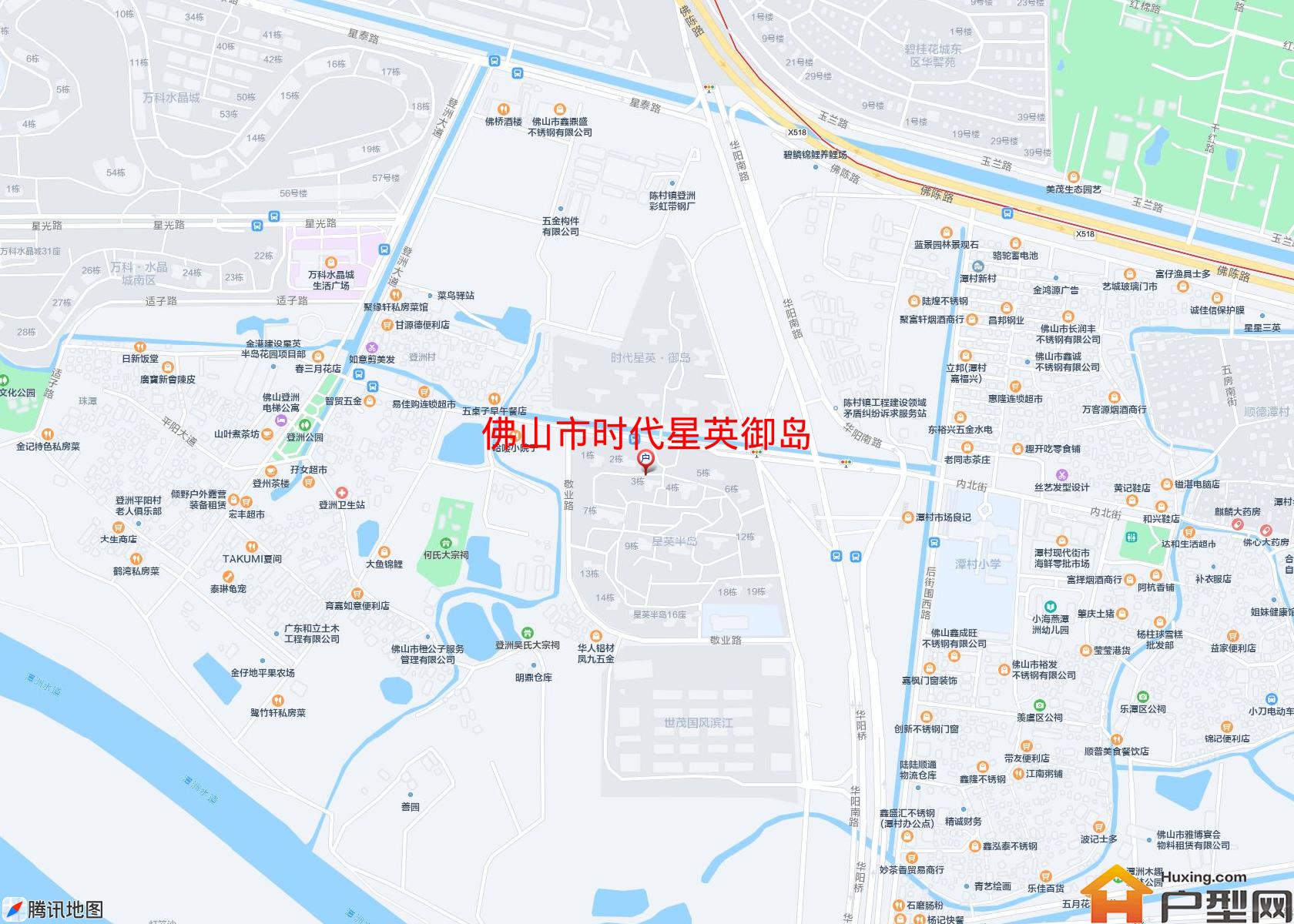 时代星英御岛小区 - 户型网