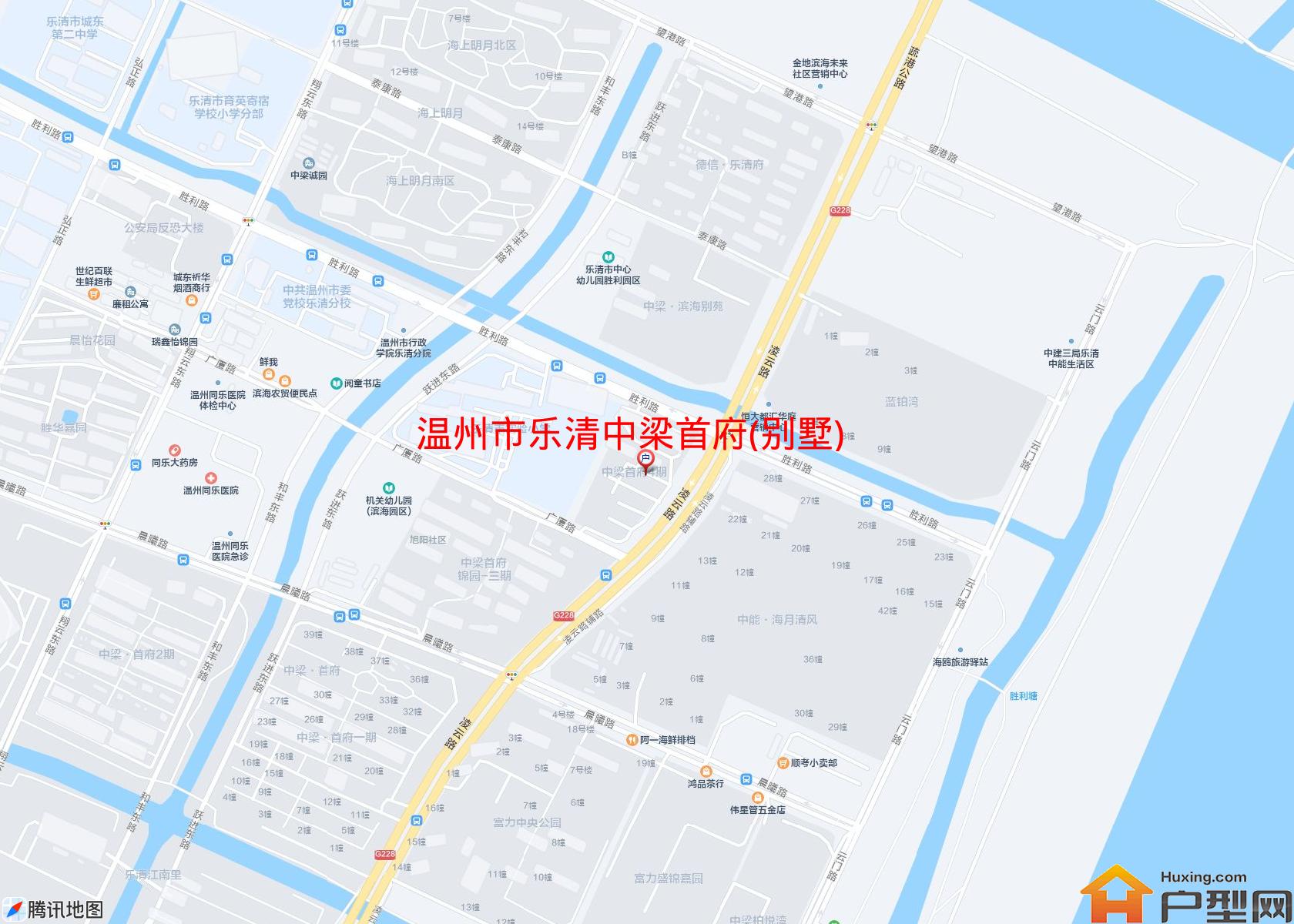 乐清中梁首府(别墅)小区 - 户型网