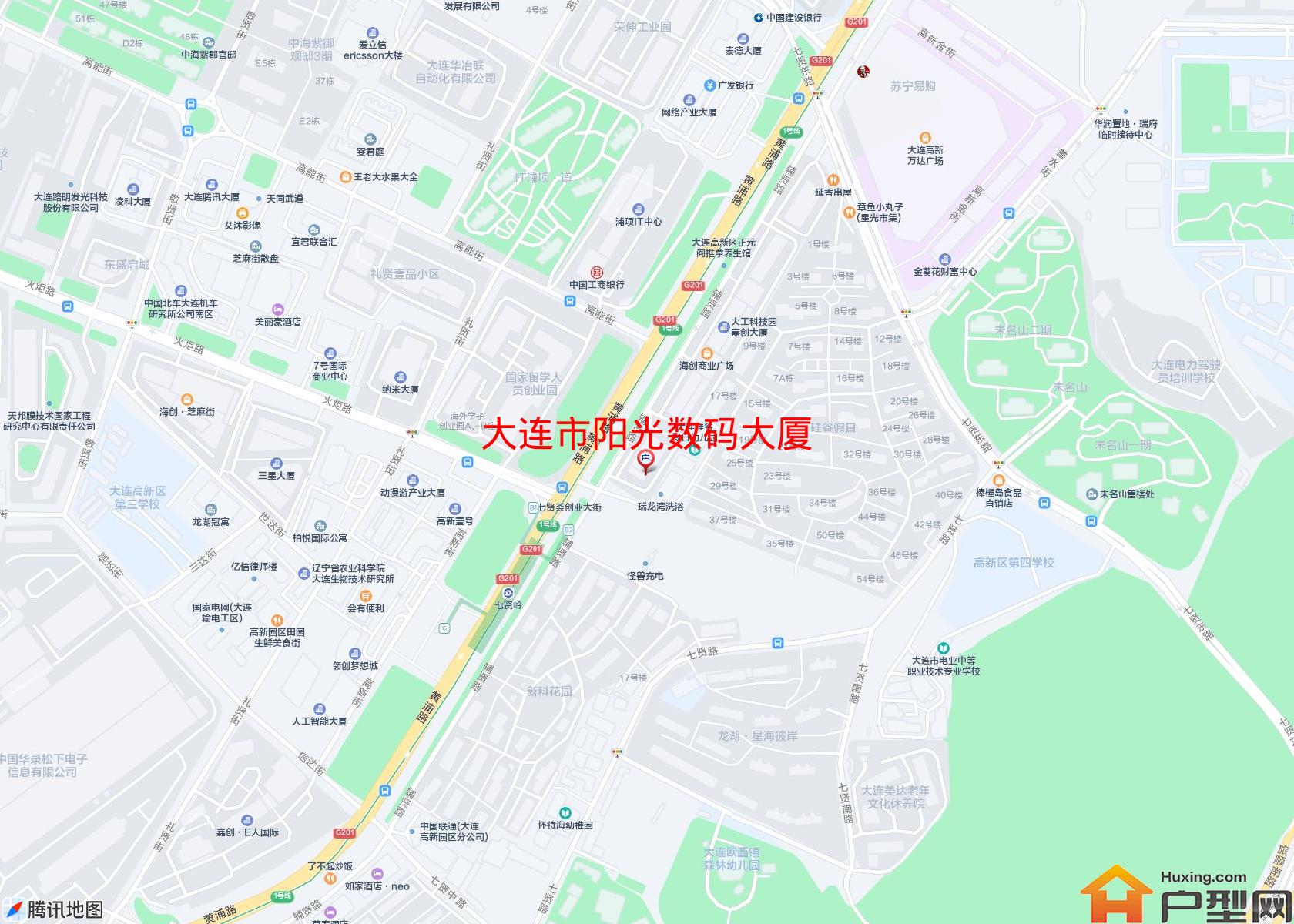 阳光数码大厦小区 - 户型网