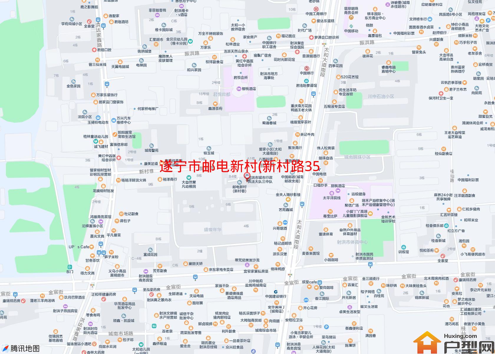 邮电新村(新村路35号)小区 - 户型网