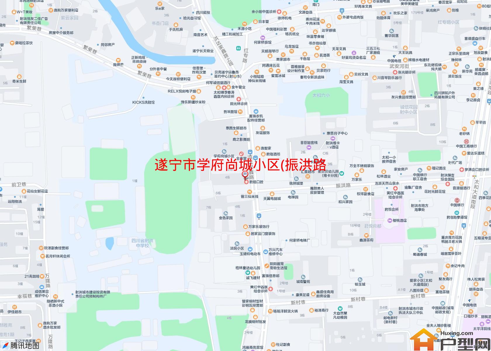学府尚城小区(振洪路155号)小区 - 户型网