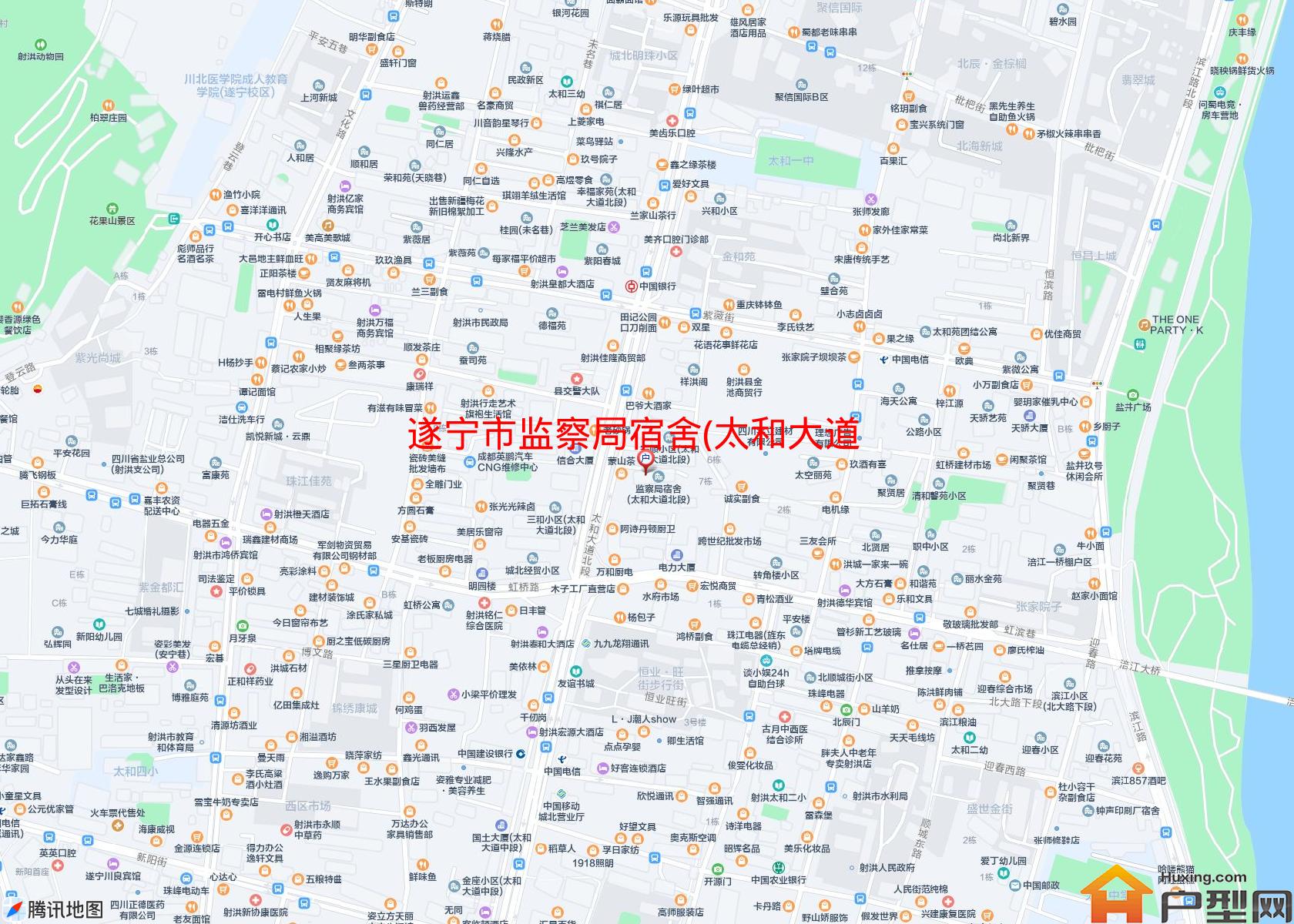 监察局宿舍(太和大道北段59号)小区 - 户型网