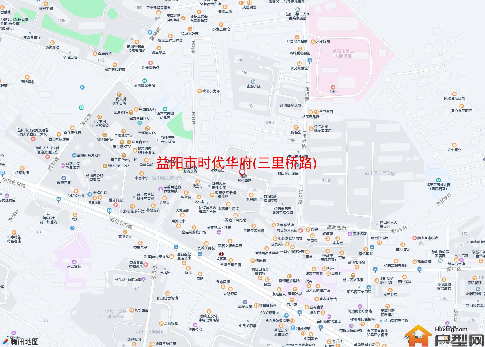 时代华府(三里桥路)小区 - 户型网