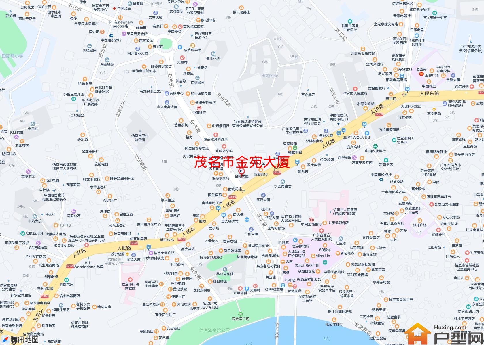 金宛大厦小区 - 户型网