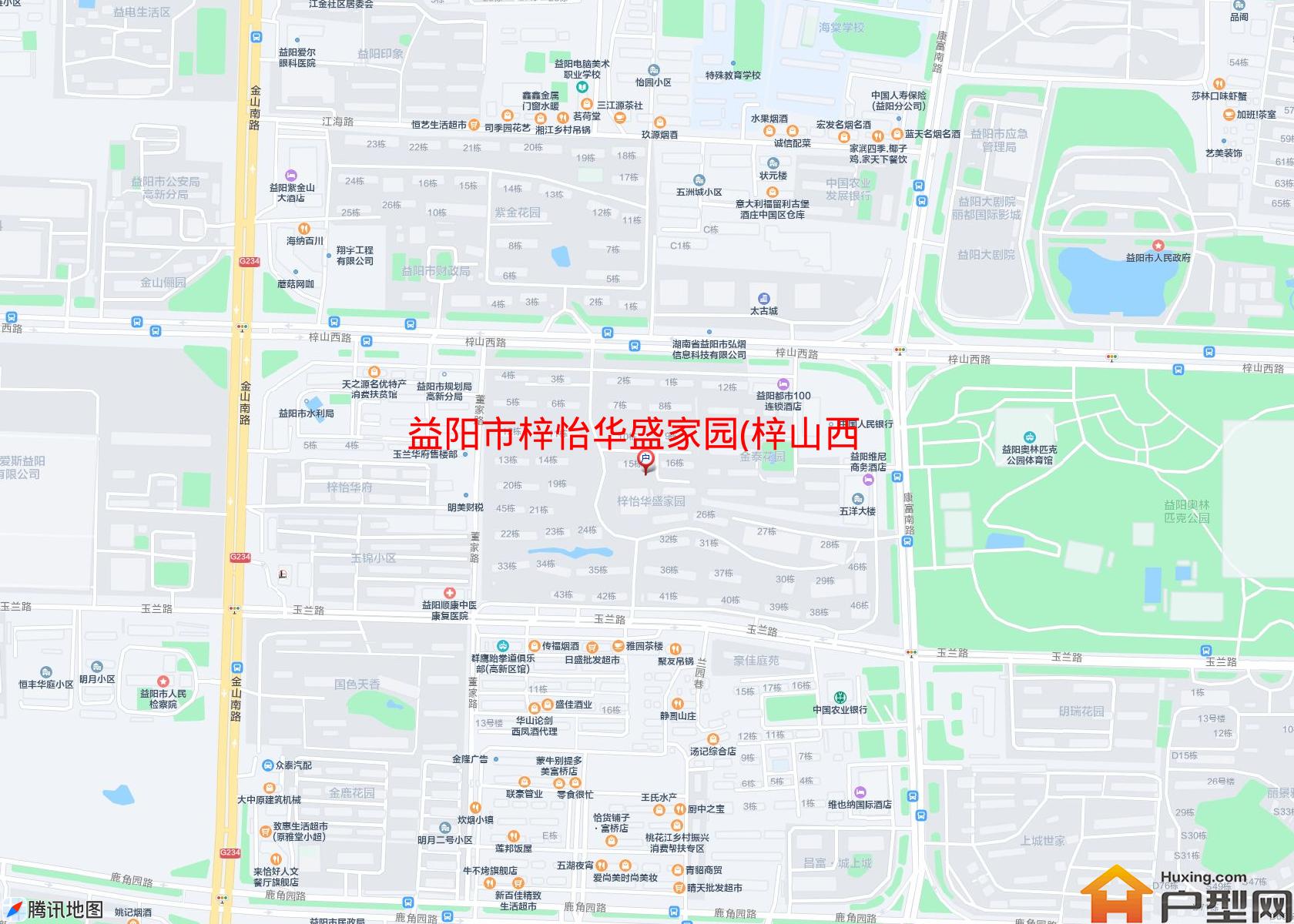 梓怡华盛家园(梓山西路99号)小区 - 户型网