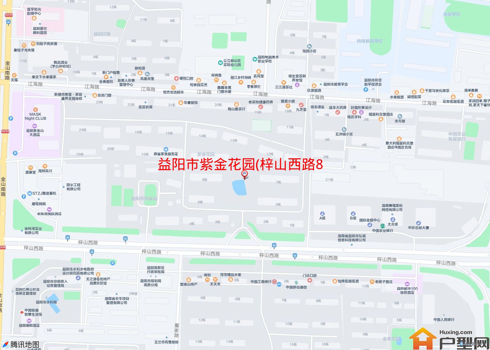 紫金花园(梓山西路86号)小区 - 户型网