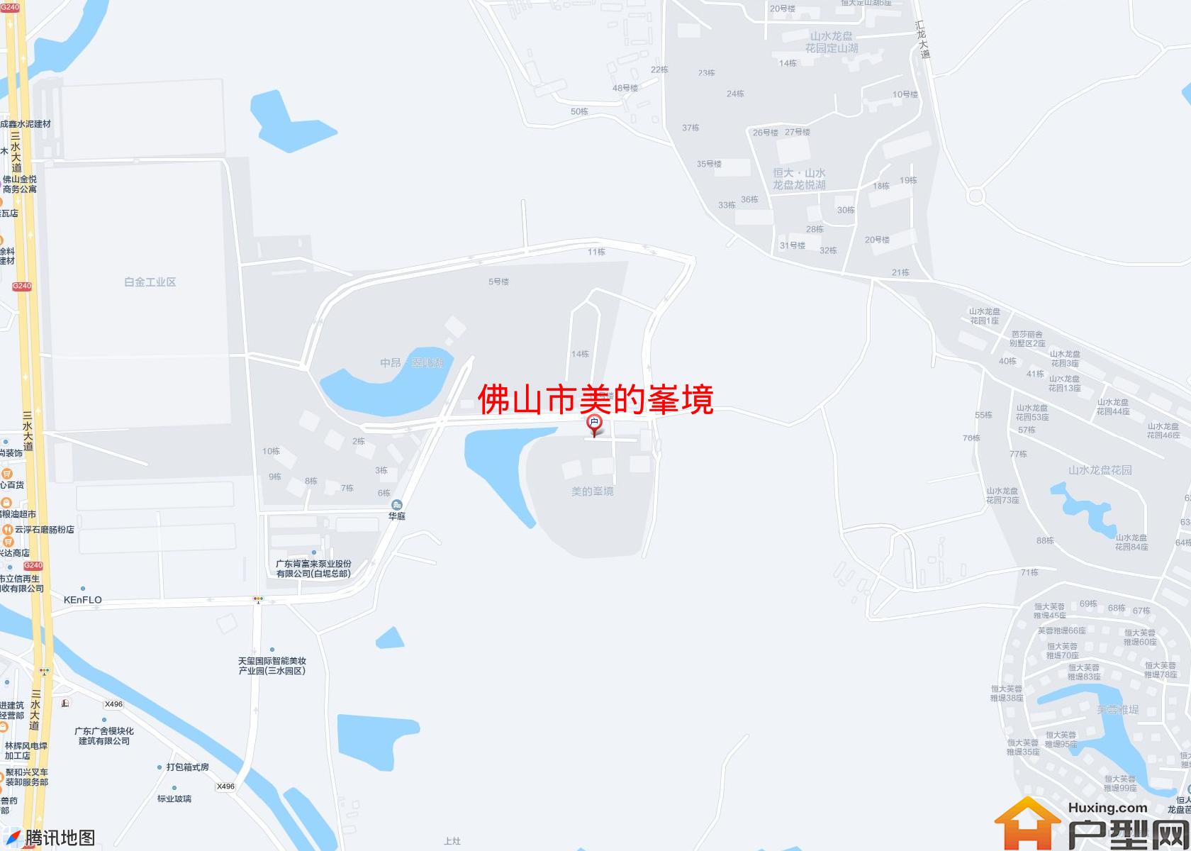 美的峯境小区 - 户型网
