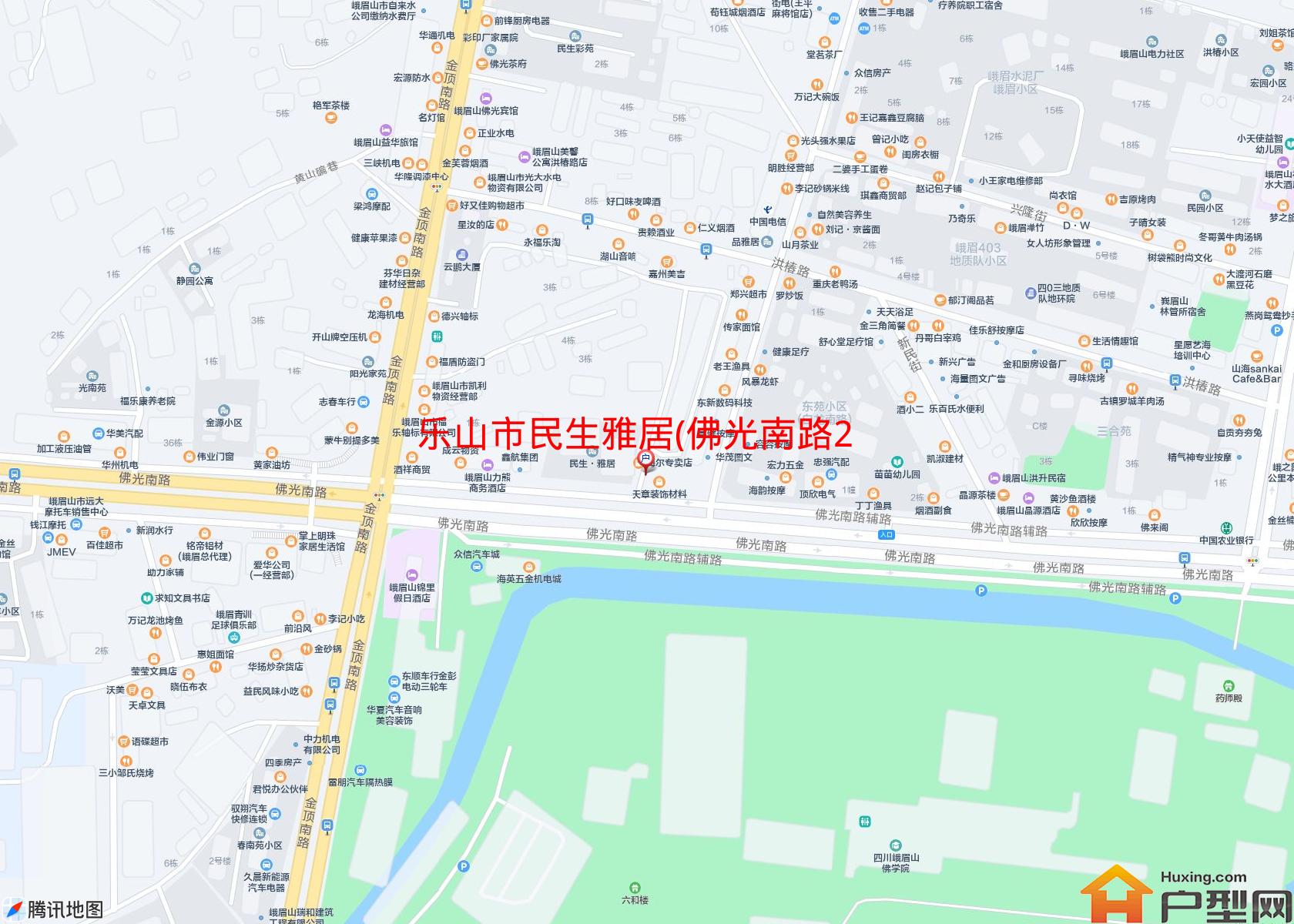 民生雅居(佛光南路293号)小区 - 户型网