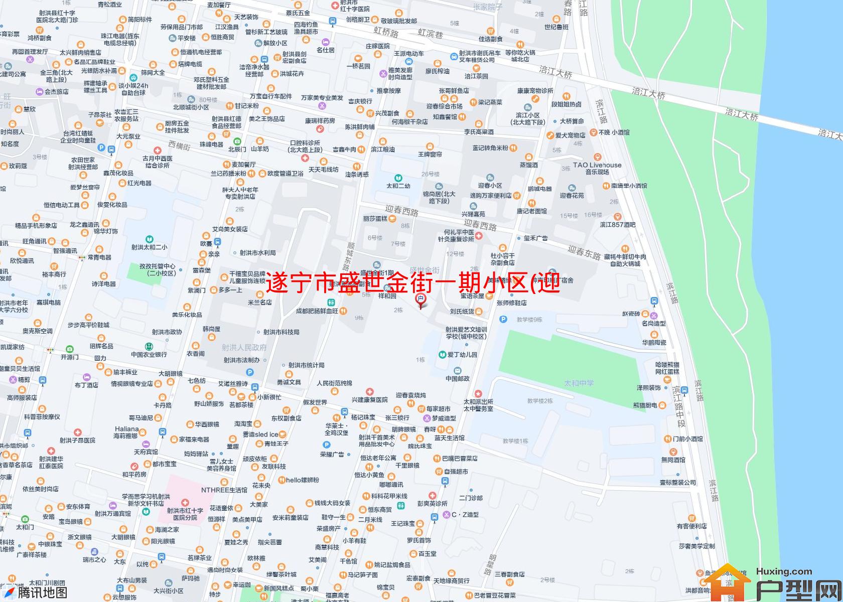 盛世金街一期小区(迎春路114号)小区 - 户型网
