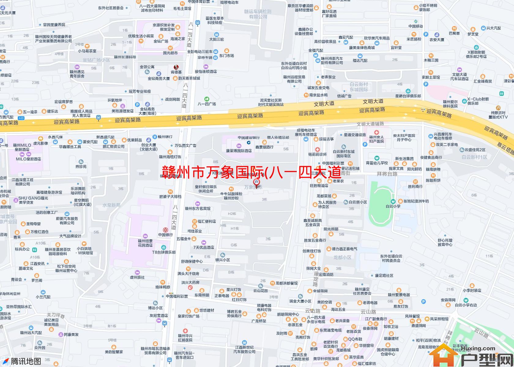 万象国际(八一四大道15号)小区 - 户型网