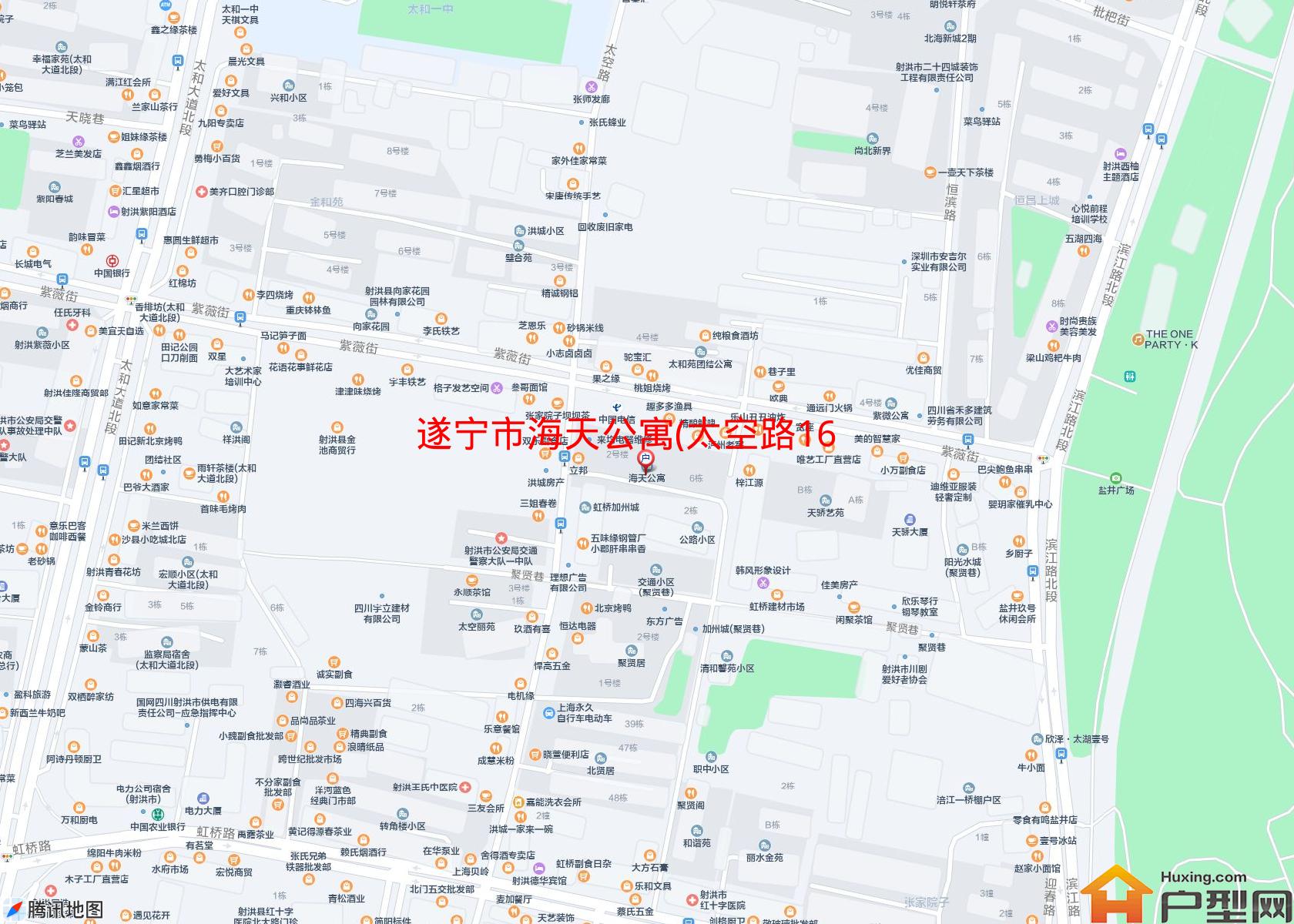海天公寓(太空路165号)小区 - 户型网