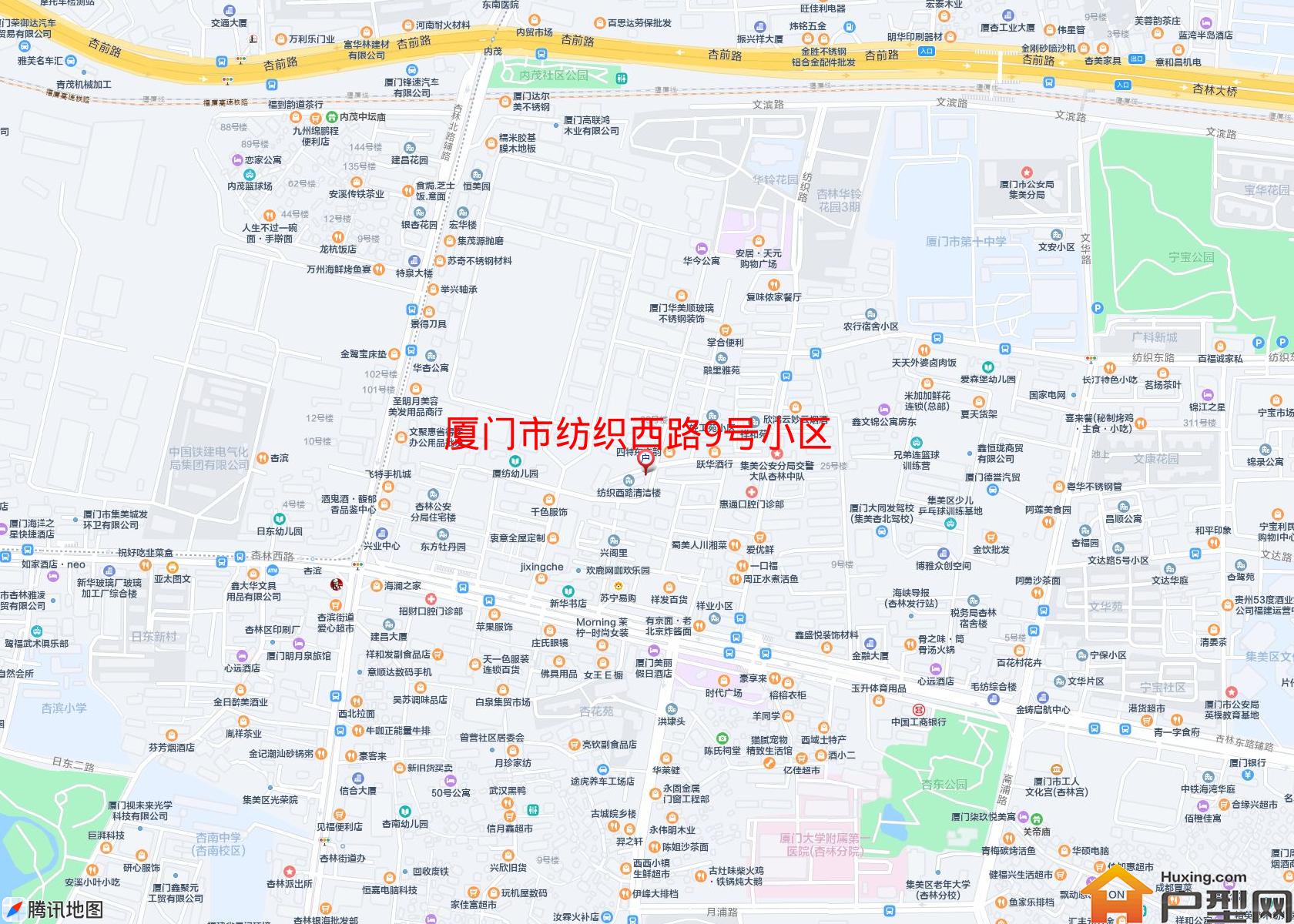 纺织西路9号小区小区 - 户型网