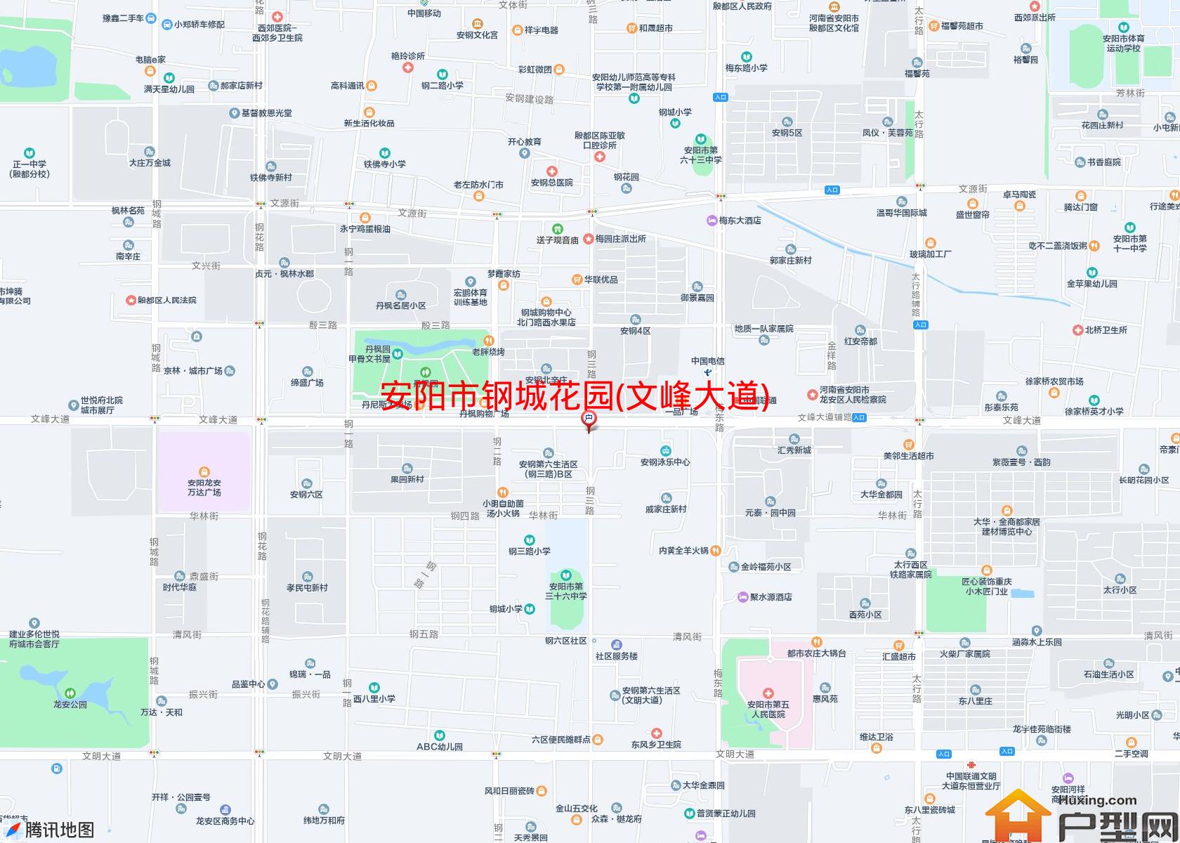 钢城花园(文峰大道)小区 - 户型网