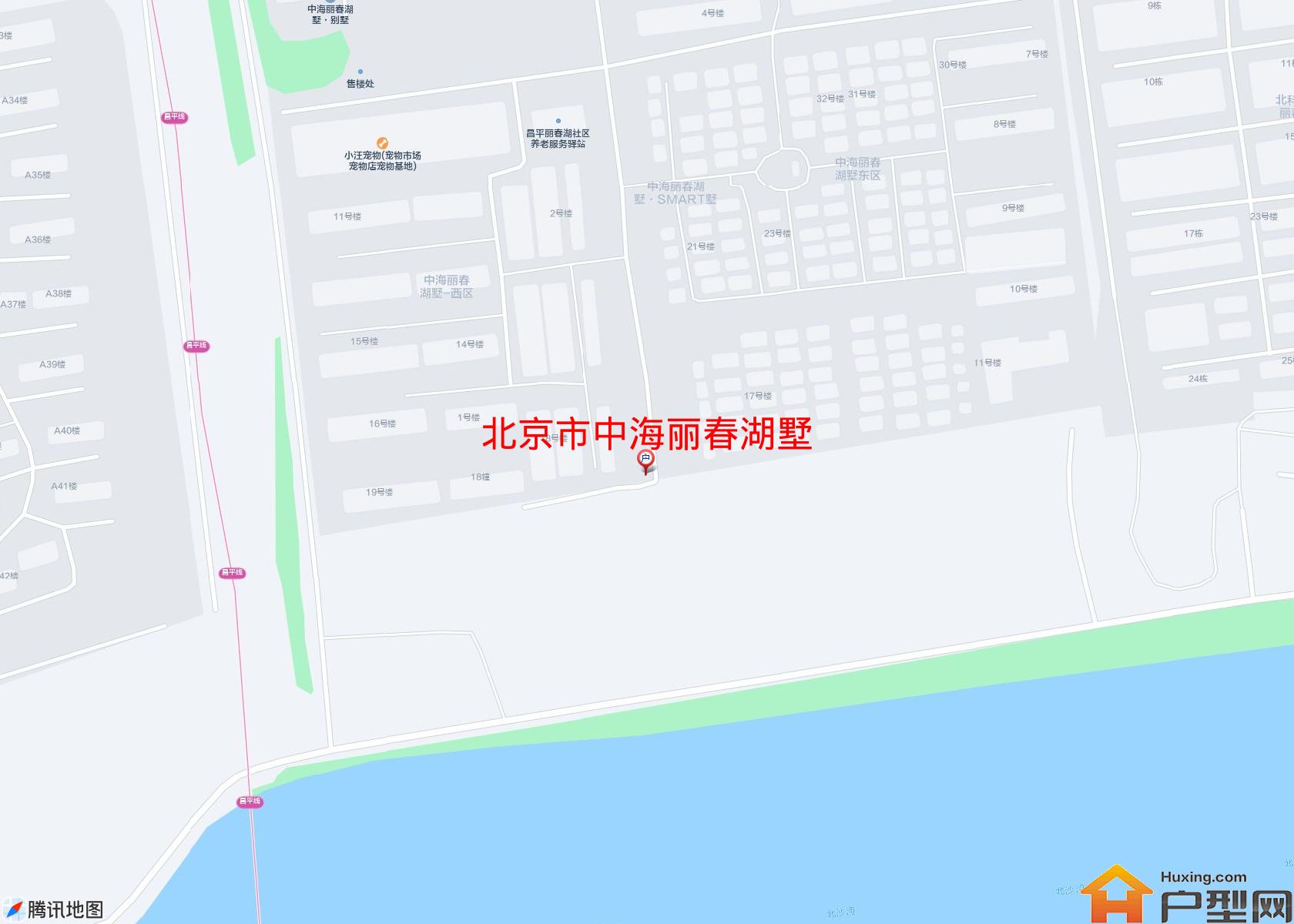 中海丽春湖墅小区 - 户型网