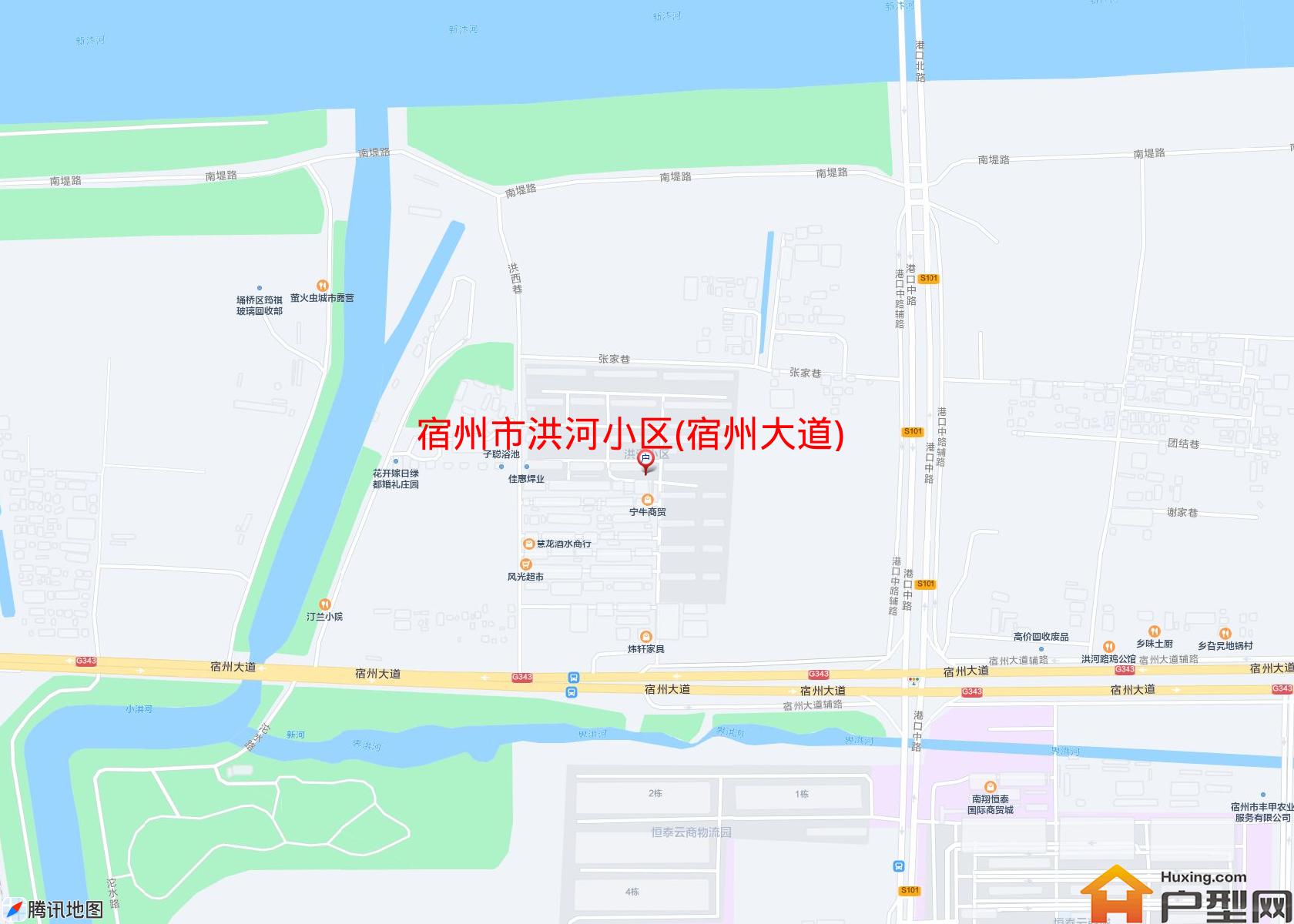 洪河小区(宿州大道)小区 - 户型网