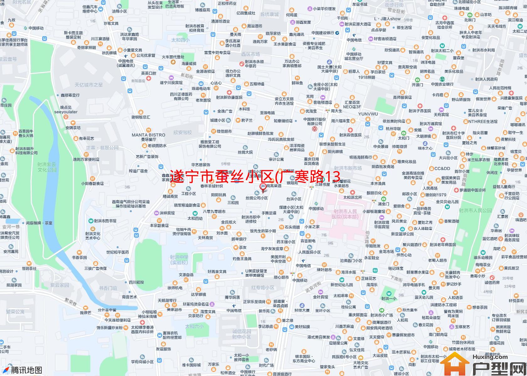 蚕丝小区(广寒路139号)小区 - 户型网