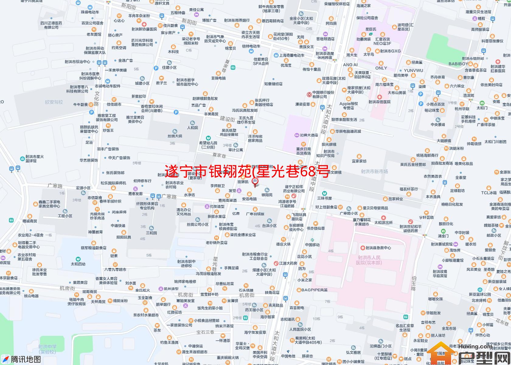 银翔苑(星光巷68号)小区 - 户型网