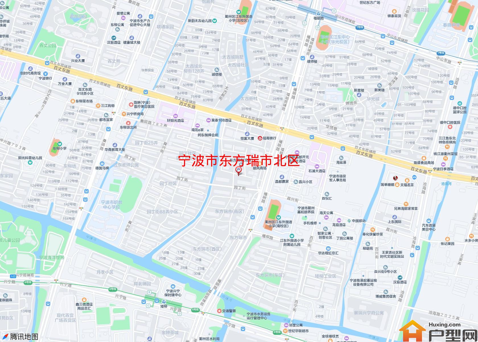 东方瑞市北区小区 - 户型网