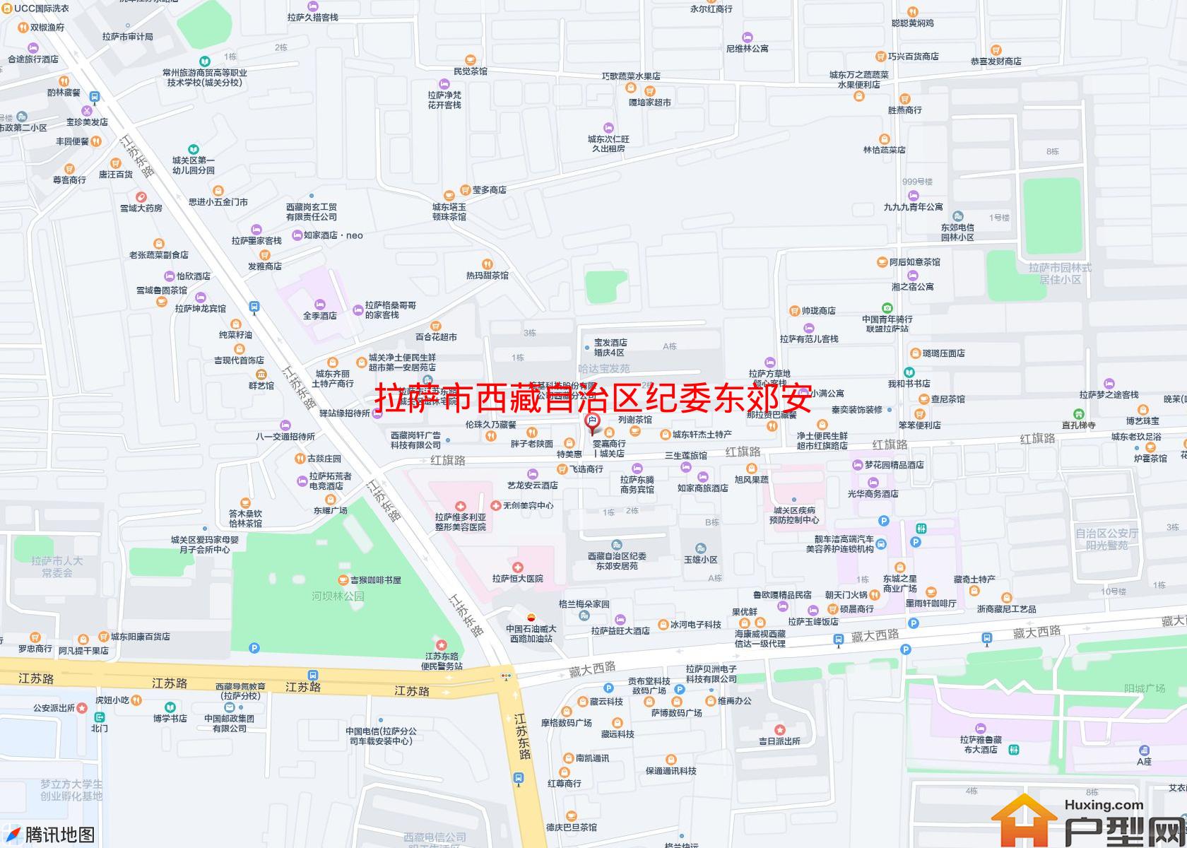 西藏自治区纪委东郊安居苑小区 - 户型网