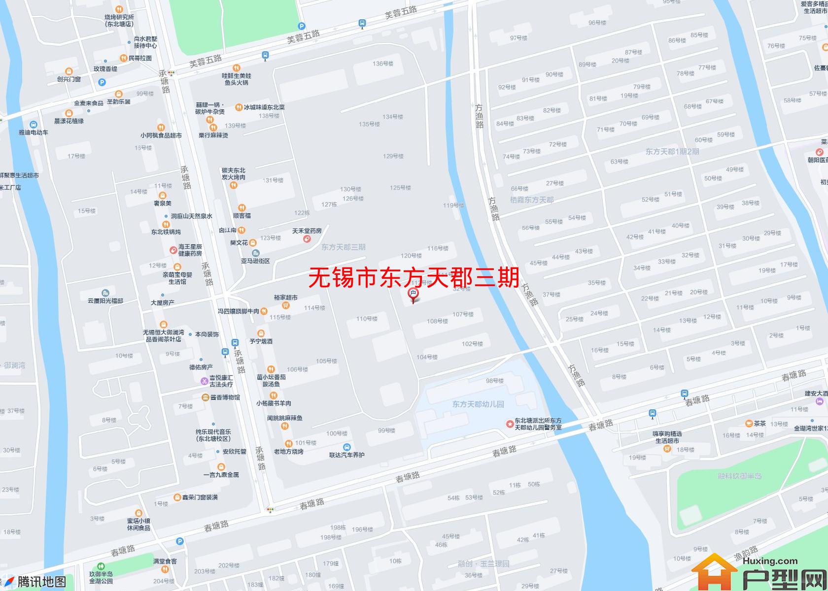 东方天郡三期小区 - 户型网