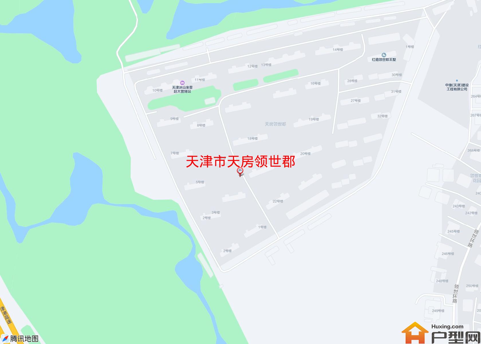 天房领世郡小区 - 户型网