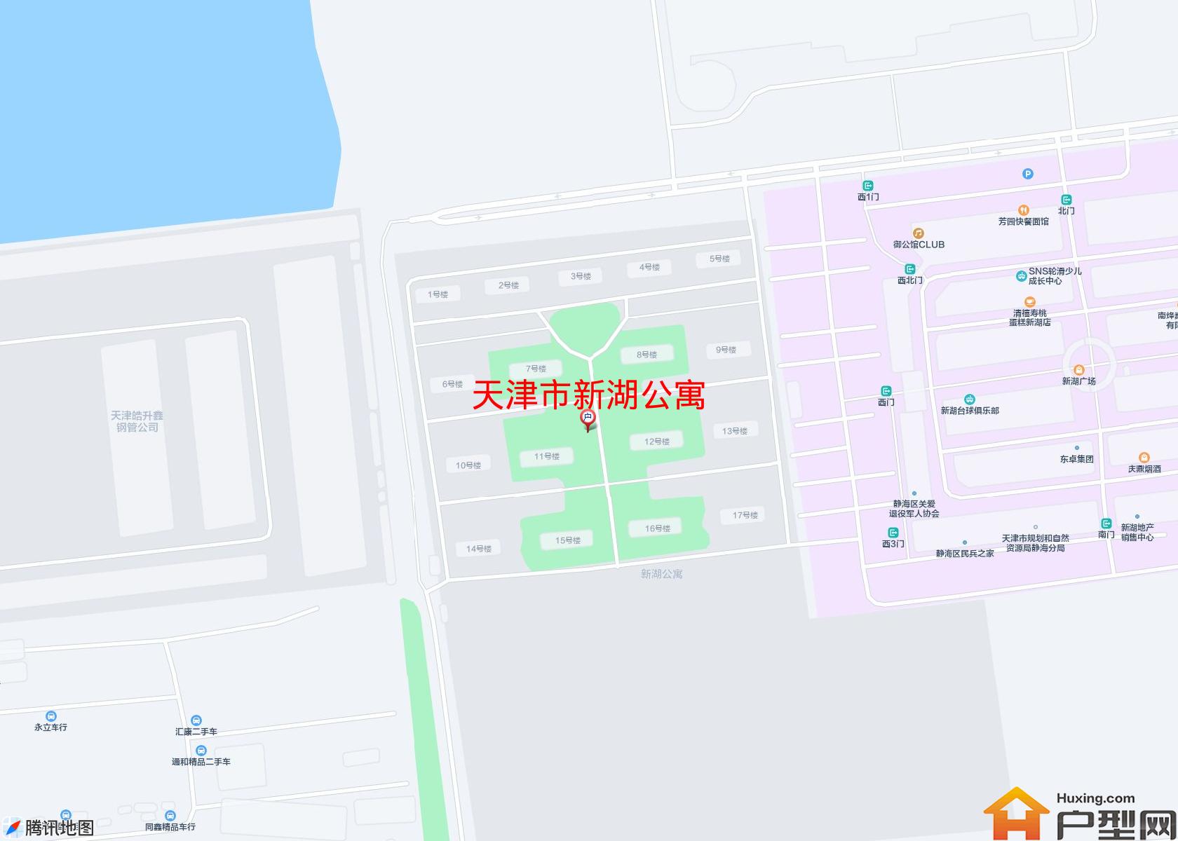 新湖公寓小区 - 户型网
