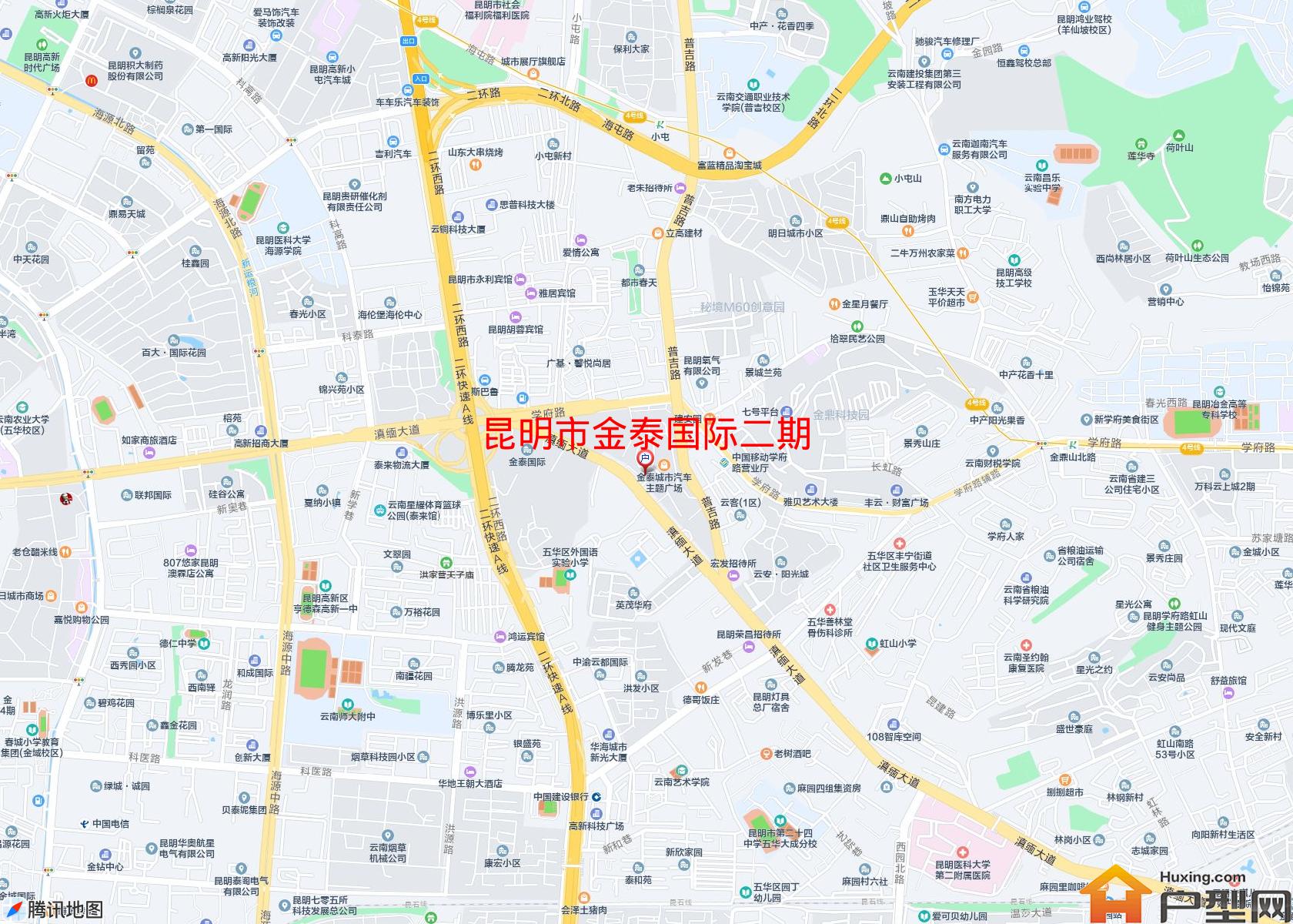 金泰国际二期小区 - 户型网