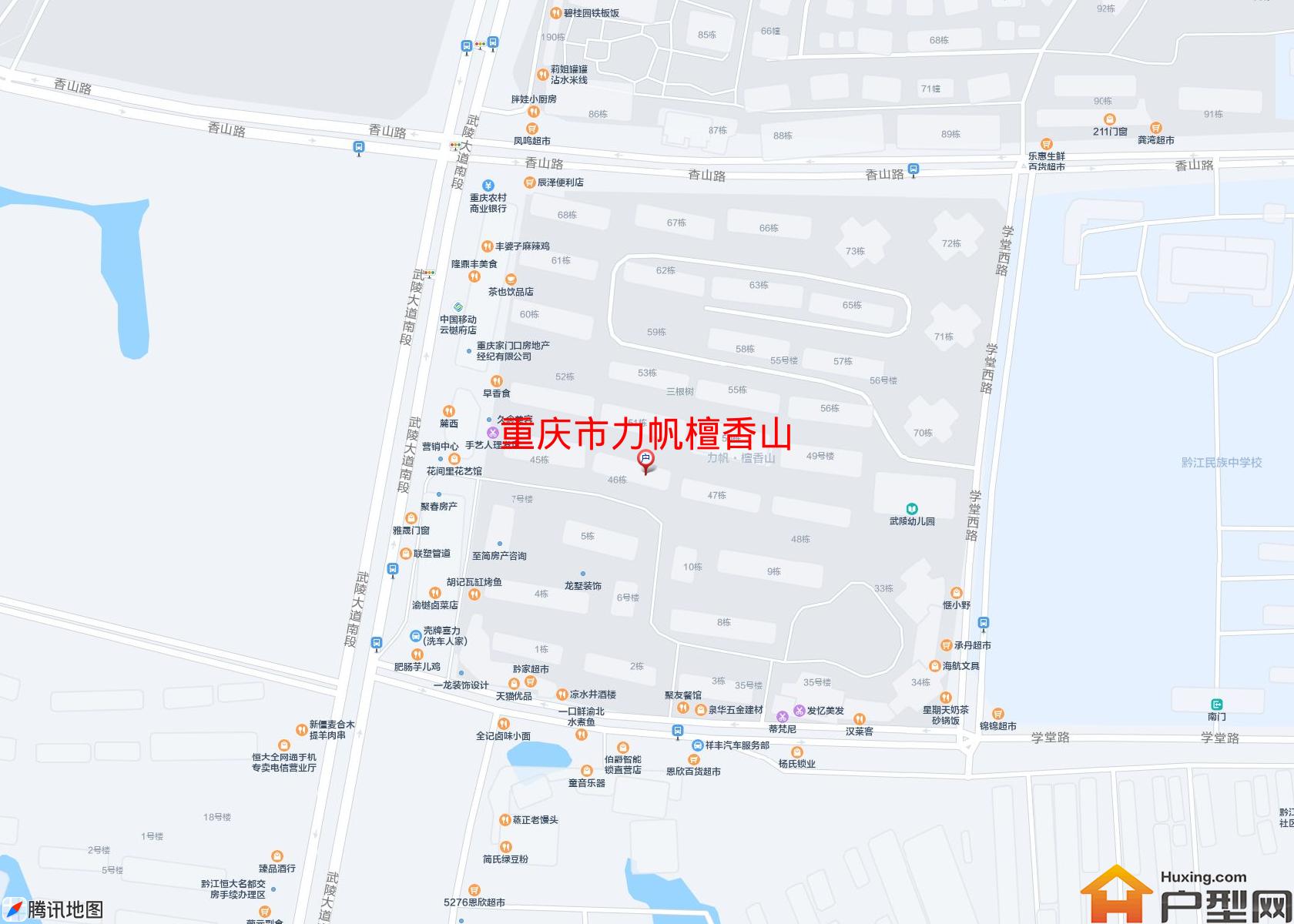 力帆檀香山小区 - 户型网