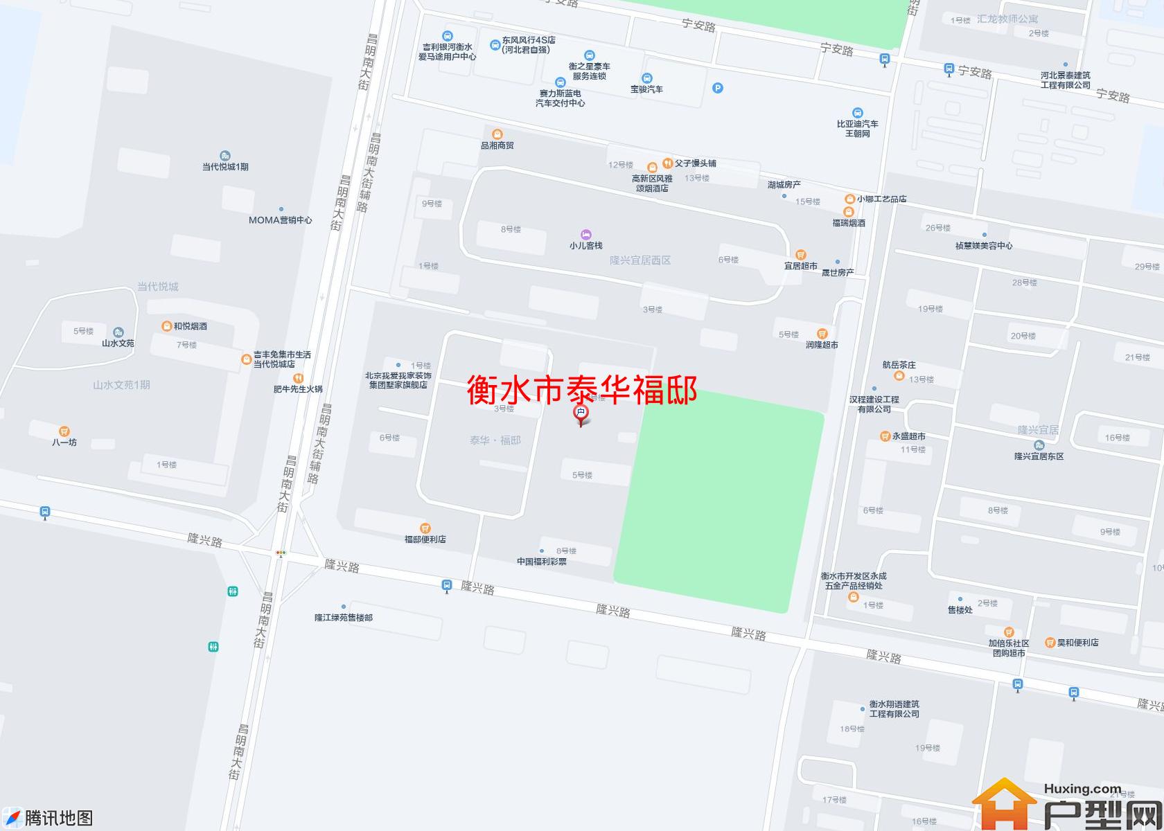 泰华福邸小区 - 户型网