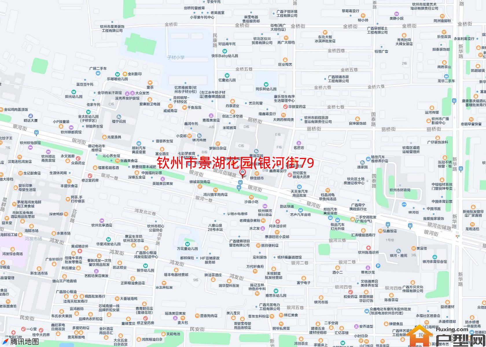 景湖花园(银河街79号)小区 - 户型网