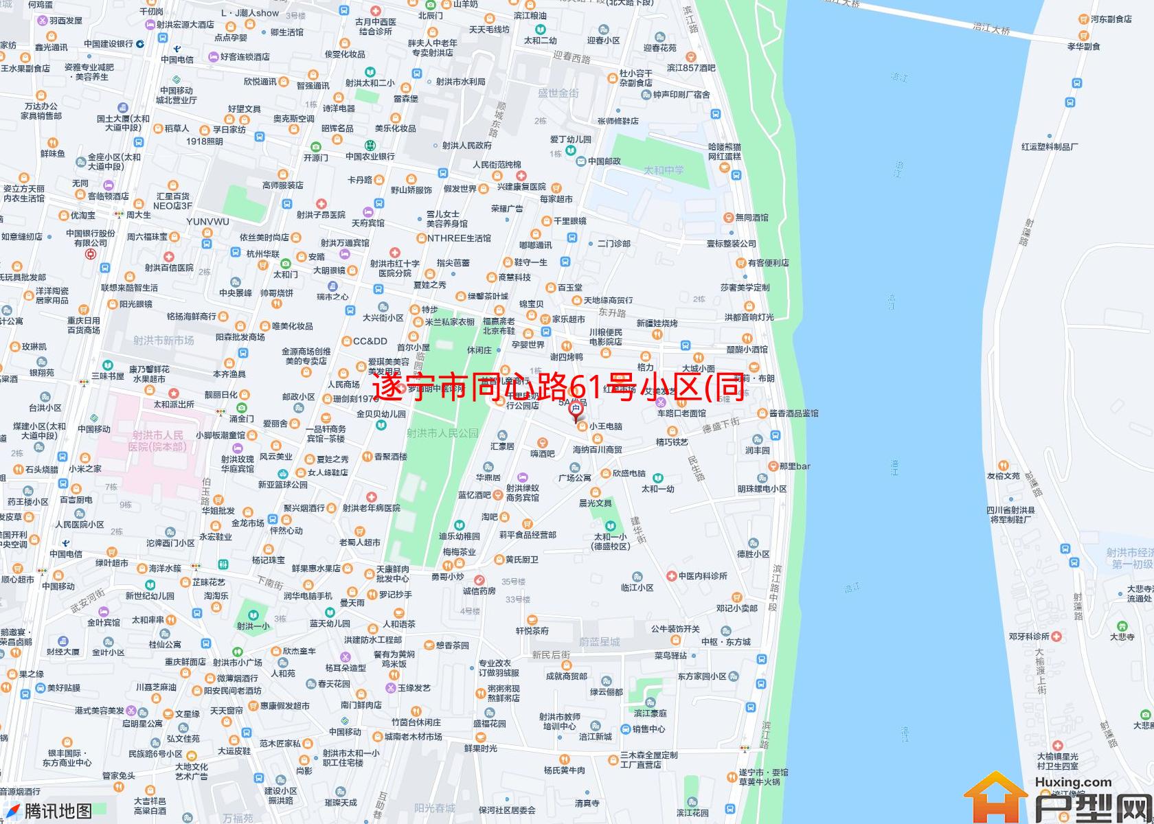 同心路61号小区(同心路61号)小区 - 户型网