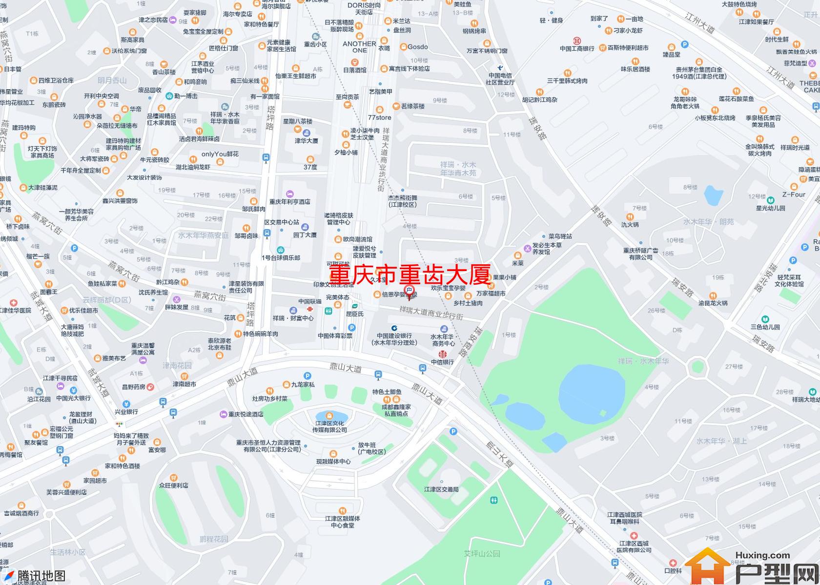 重齿大厦小区 - 户型网