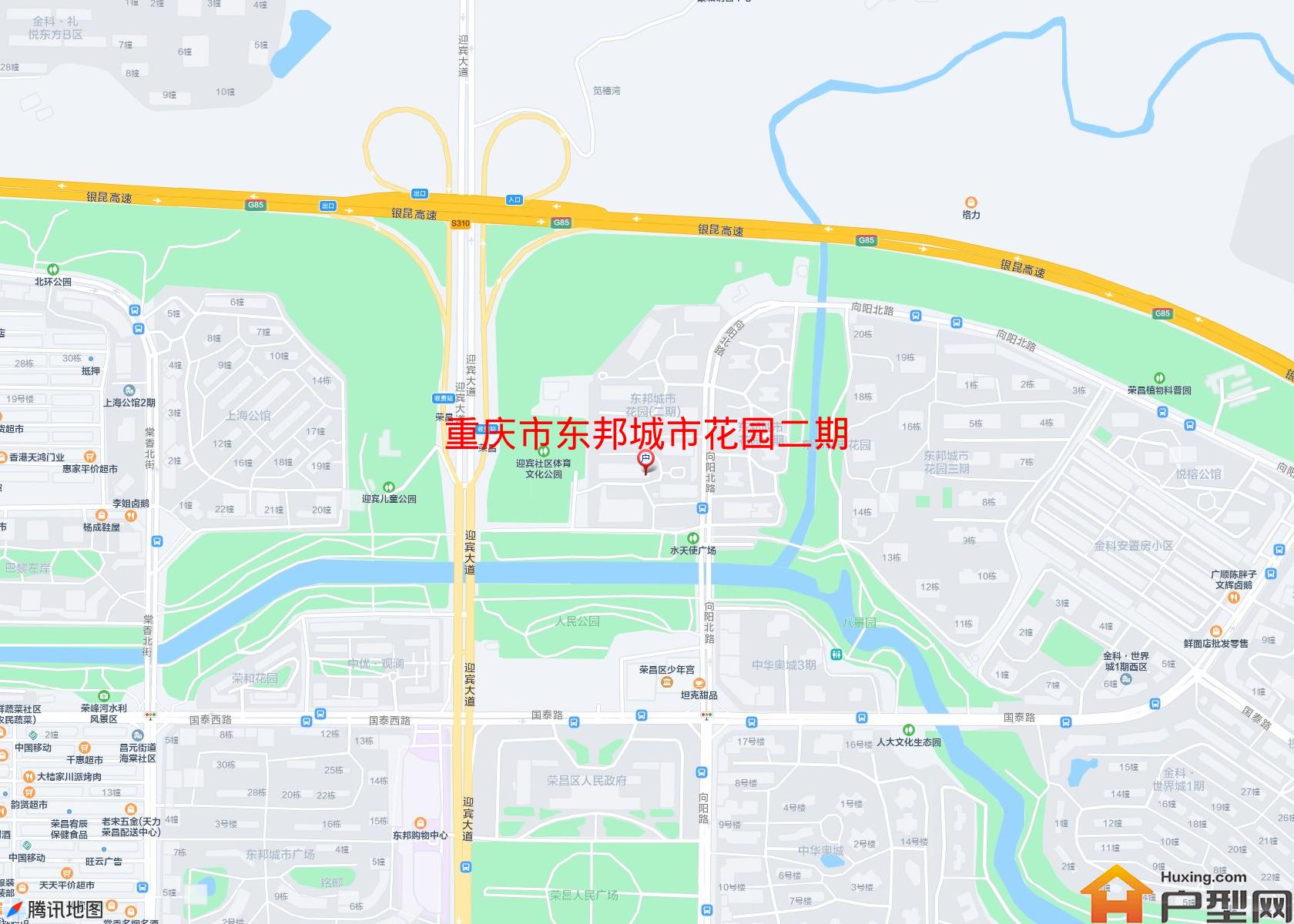 东邦城市花园二期小区 - 户型网